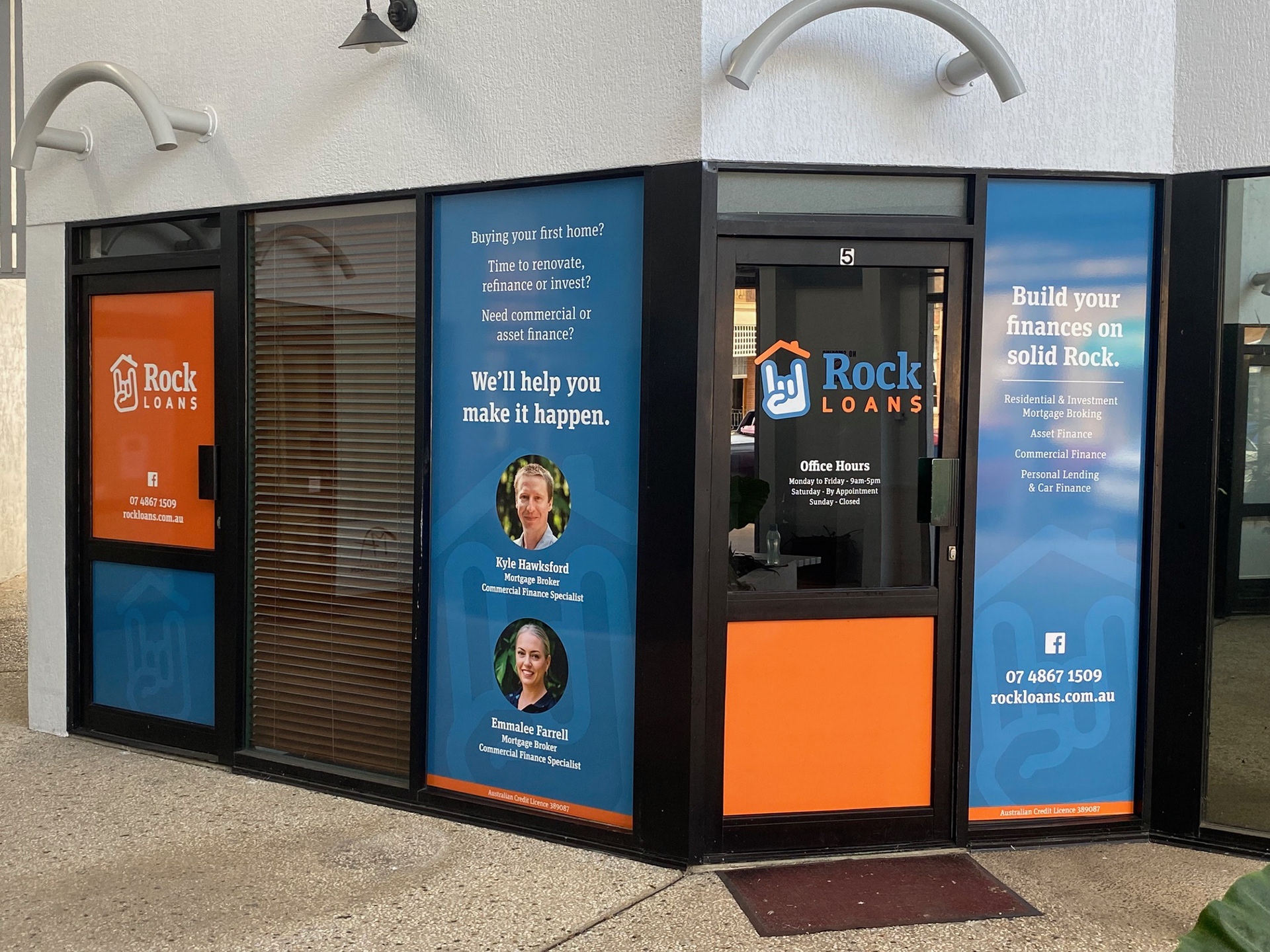 Rock Loans Shopfront