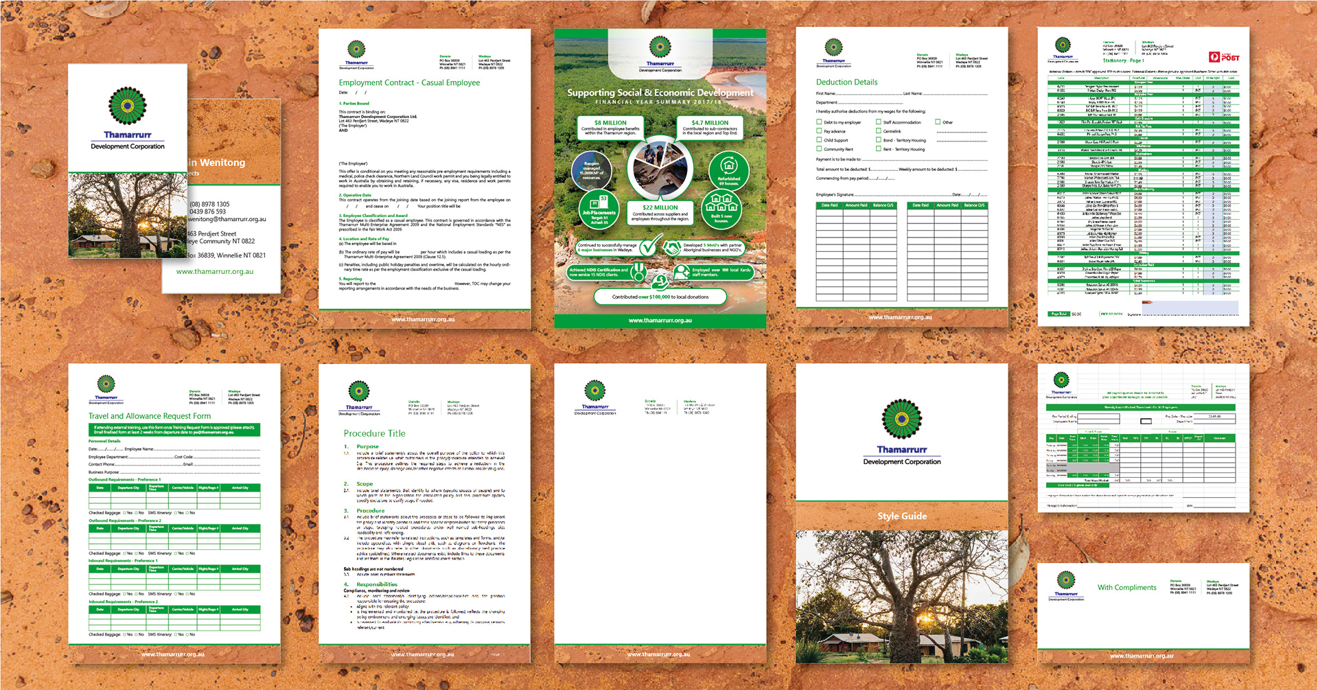 Thamarrurr Full Corporate Stationery Suite
