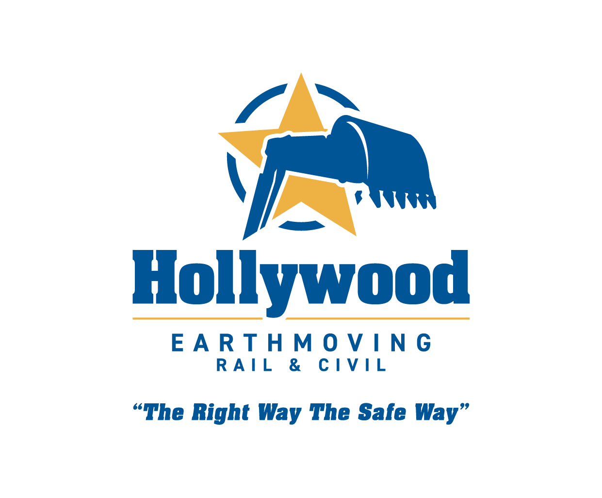 Hollywood Earthmoving Logo
