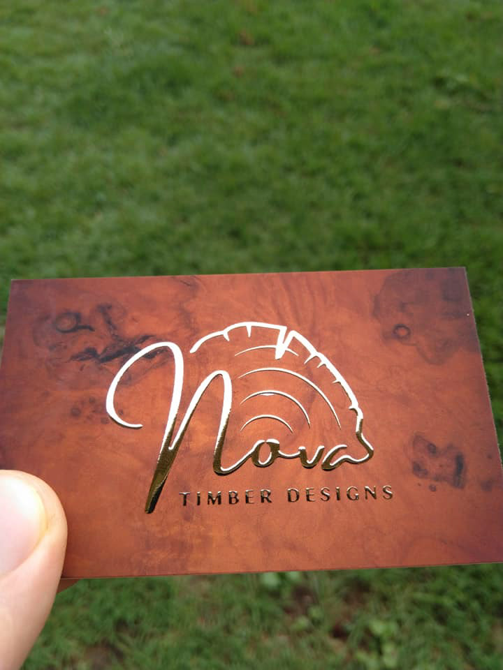 Nova Timber Designs Business Card