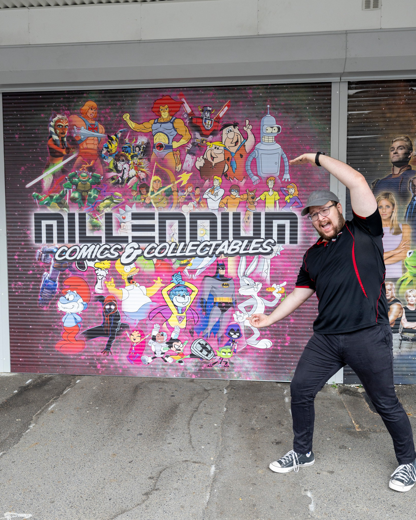 Millennium Comics Roller Door