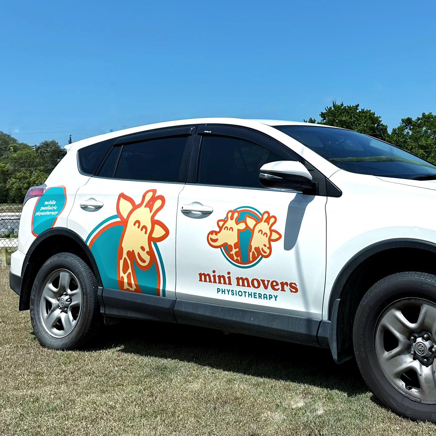 Mini Movers Vehicle Signage
