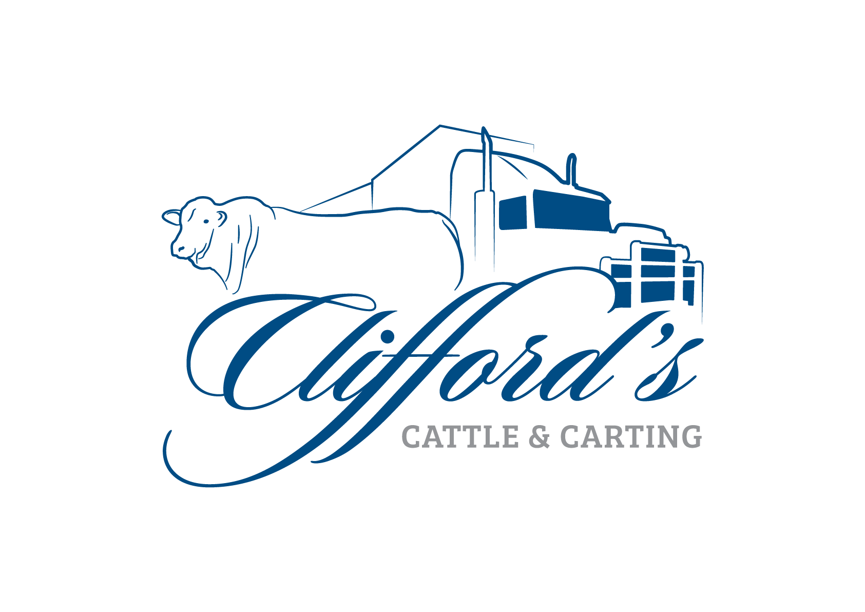 Clifford's Cattle & Carting Logo