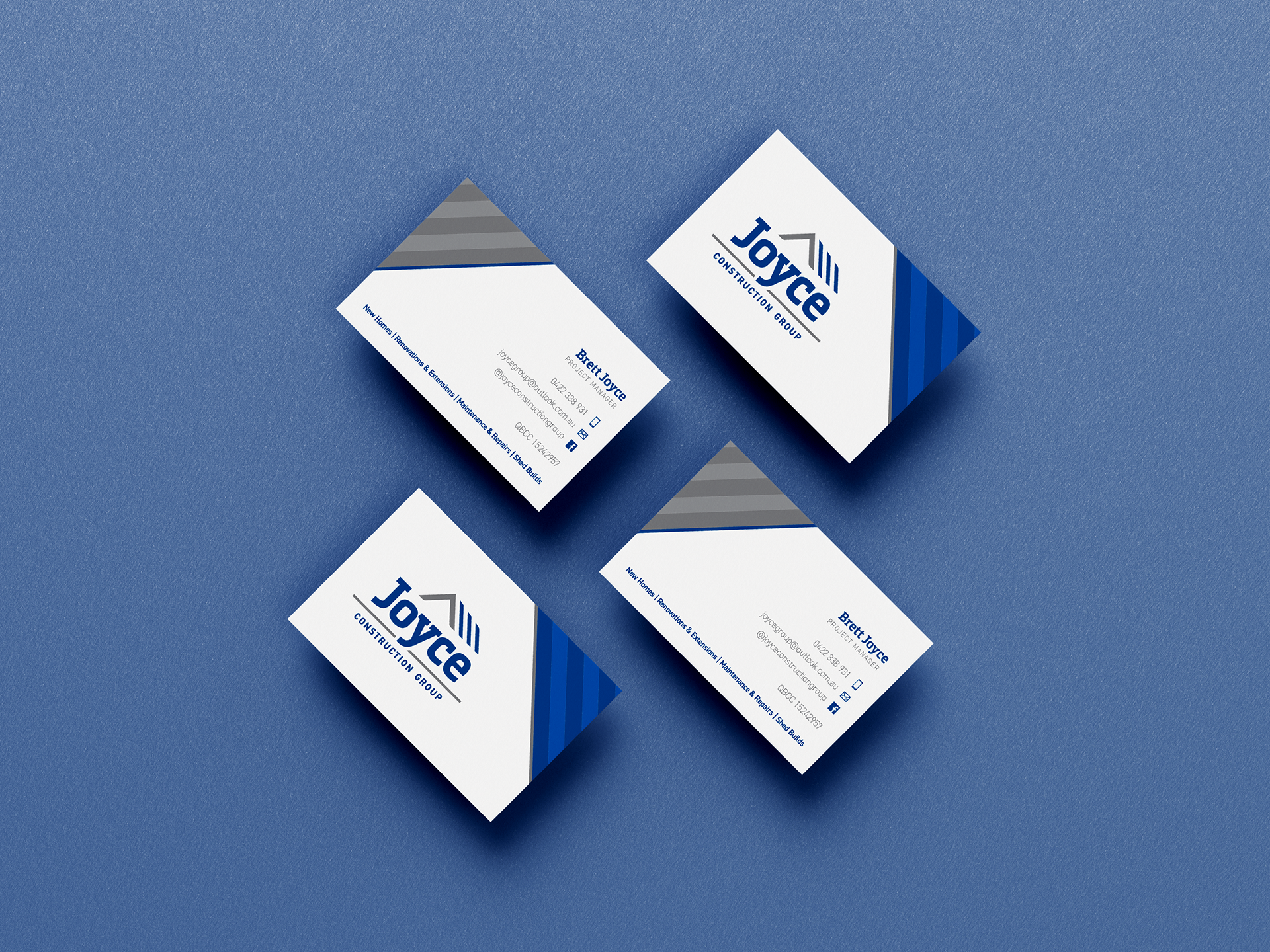 Joyce Construction Group Business Card