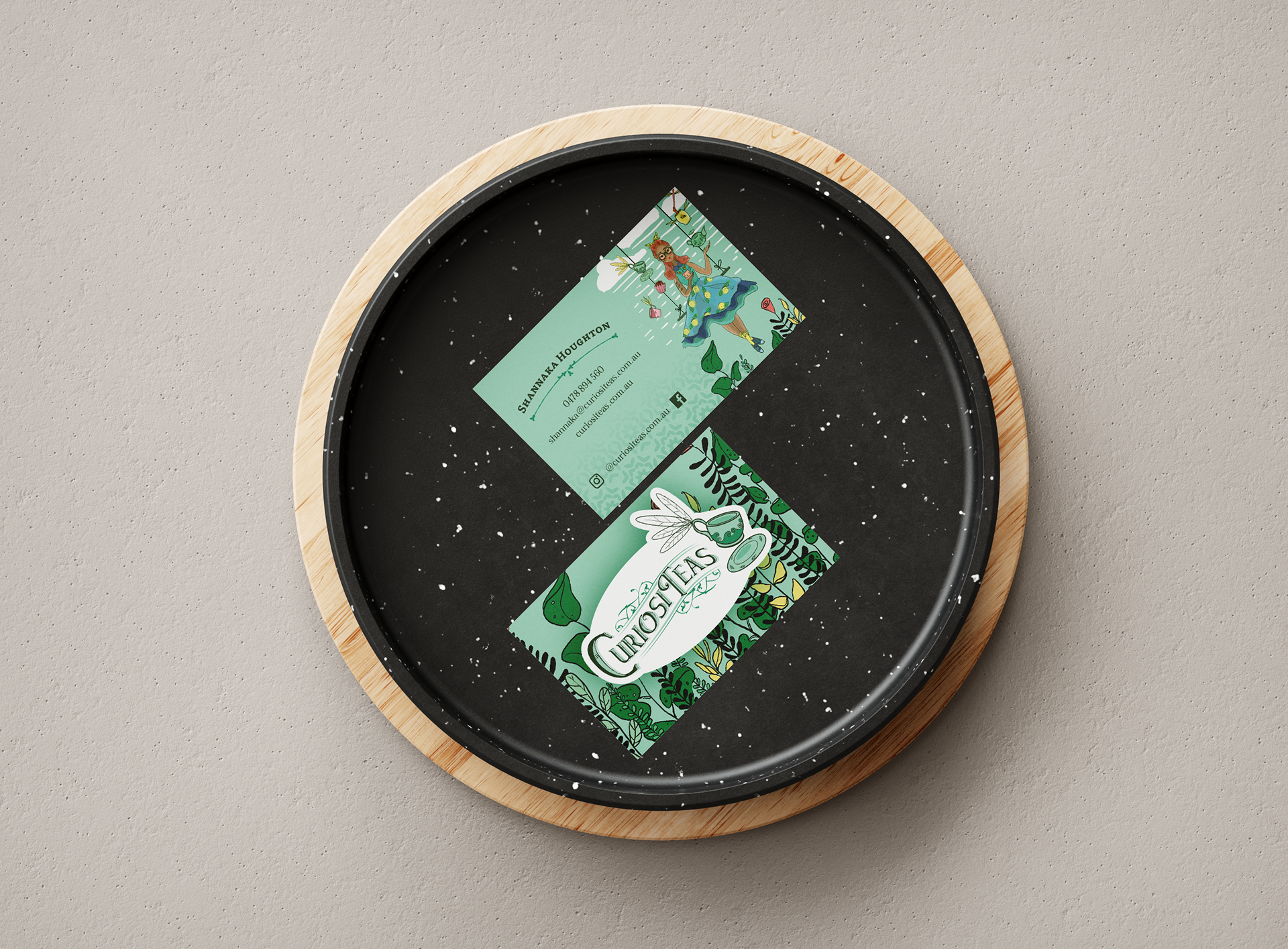 Curiositeas Business Card