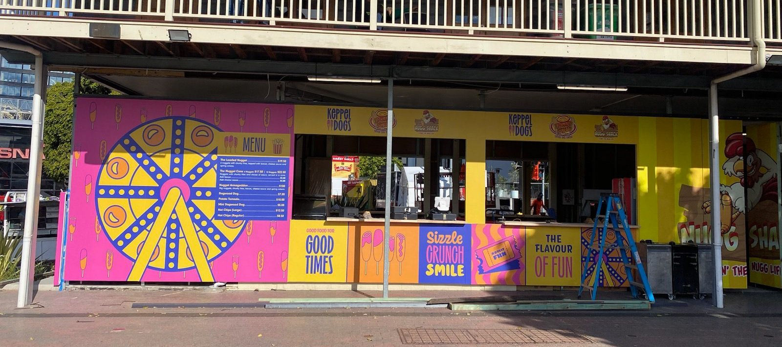 Keppel Eats Ekka Signage