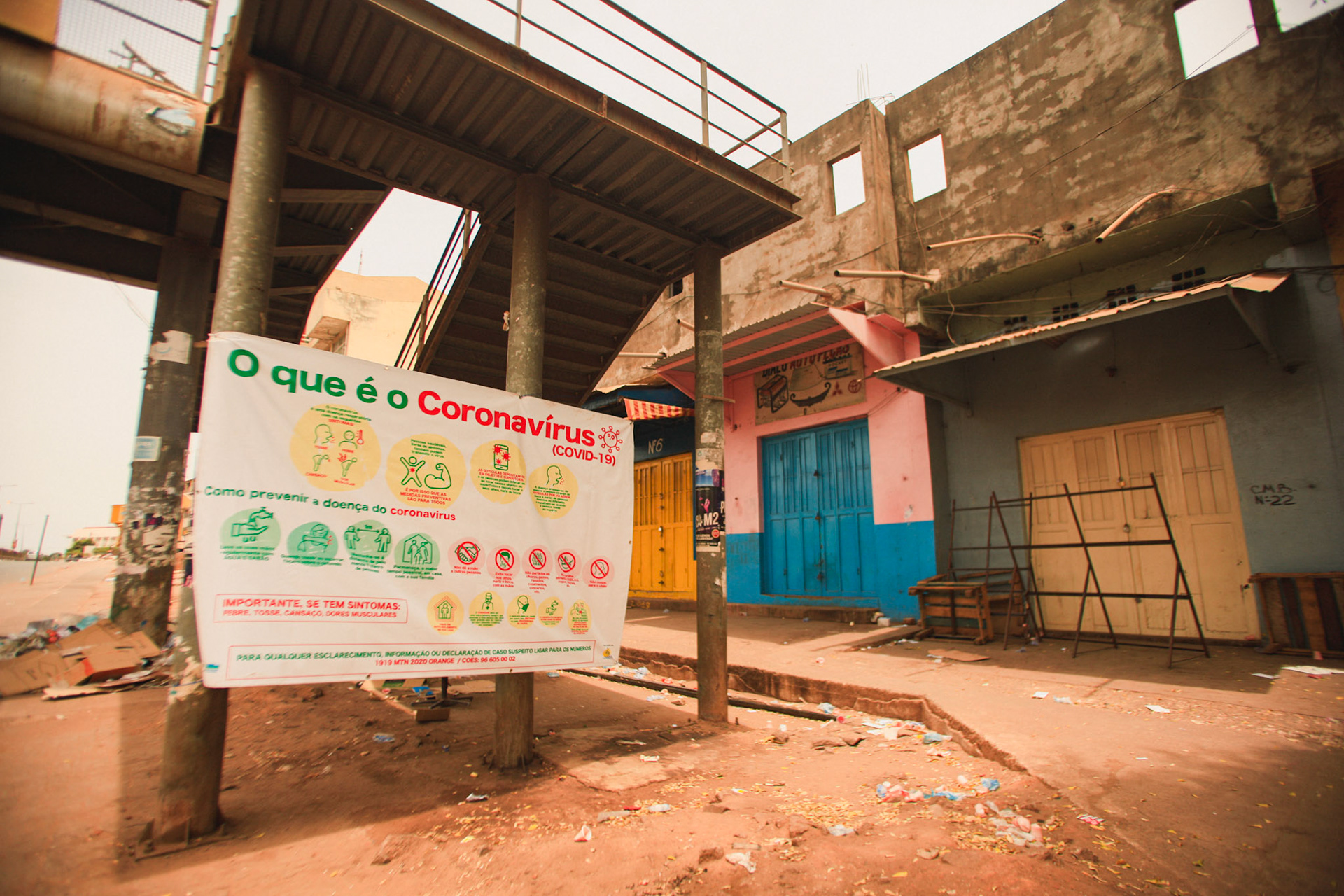 Bissau, Guiné-Bissau, Pandemia, 2020.