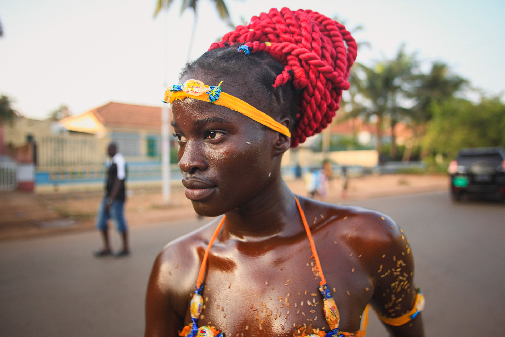 Bissau, Guiné-Bissau, Carnaval 2020.