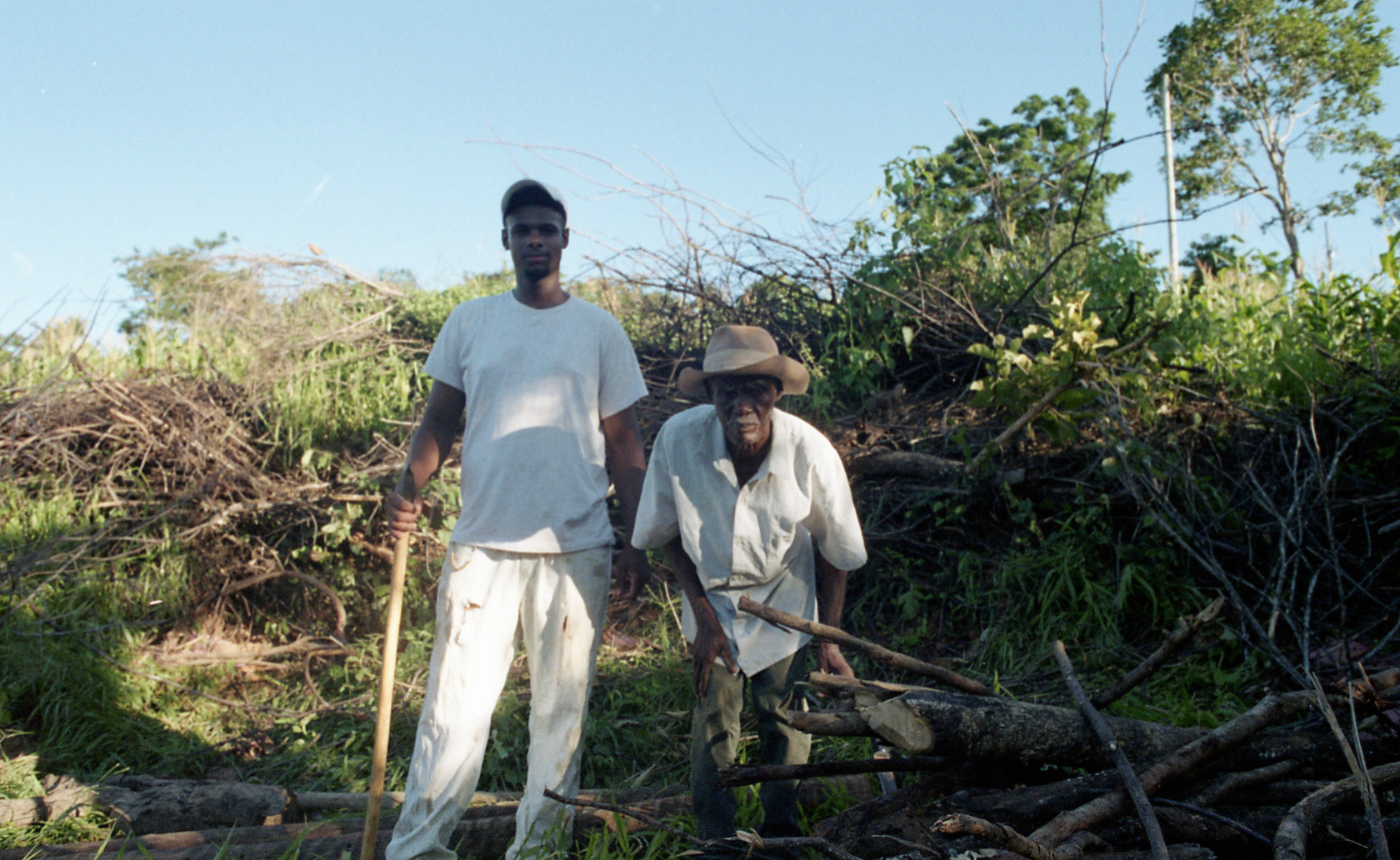 Eduardo e Seu Tomé. Quilombo do Macuco, Minas Novas, MG, Brasil.