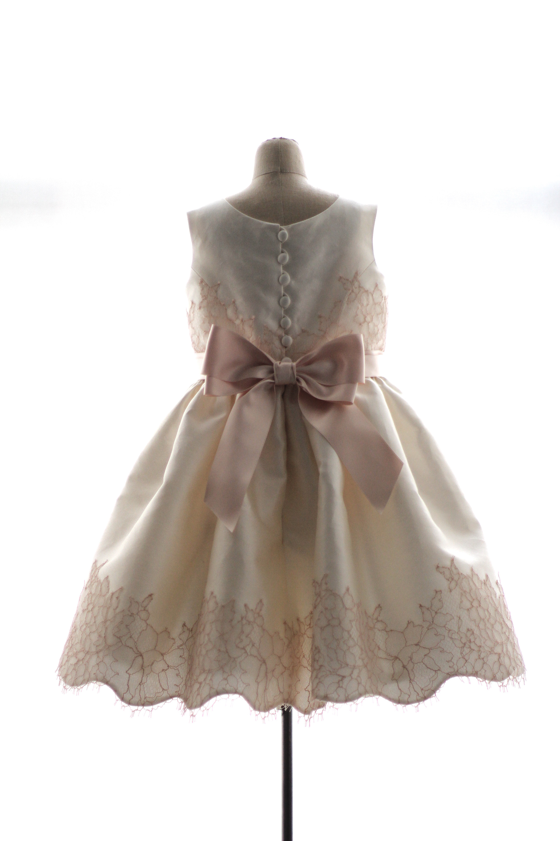 I had a lot of fun making this tiny, couture flower girl dress. Photo credit: Colette Komm