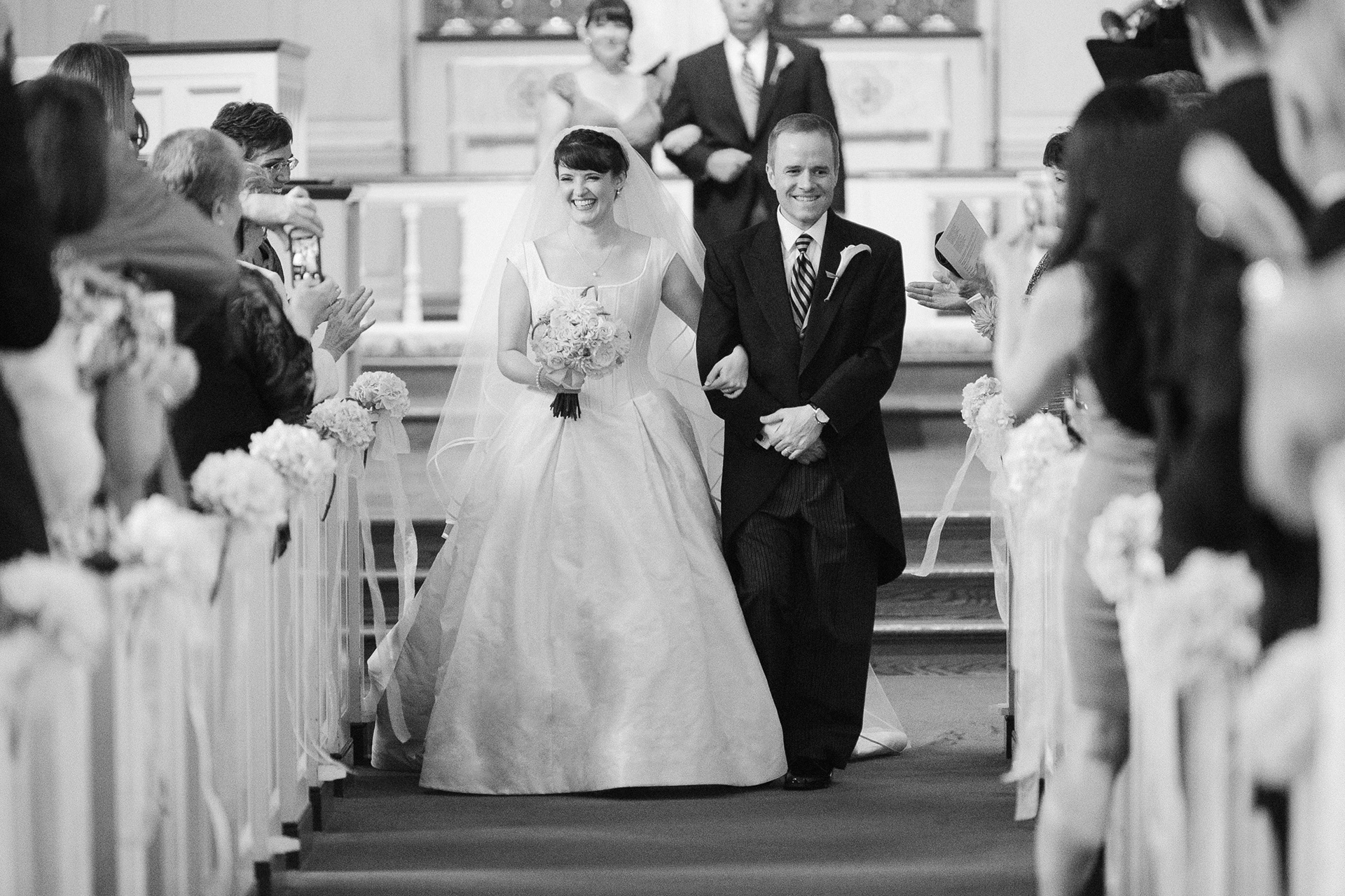 Meg wanted something classic with some 18th century hints. Photo credit: Lisa Rigby Photography