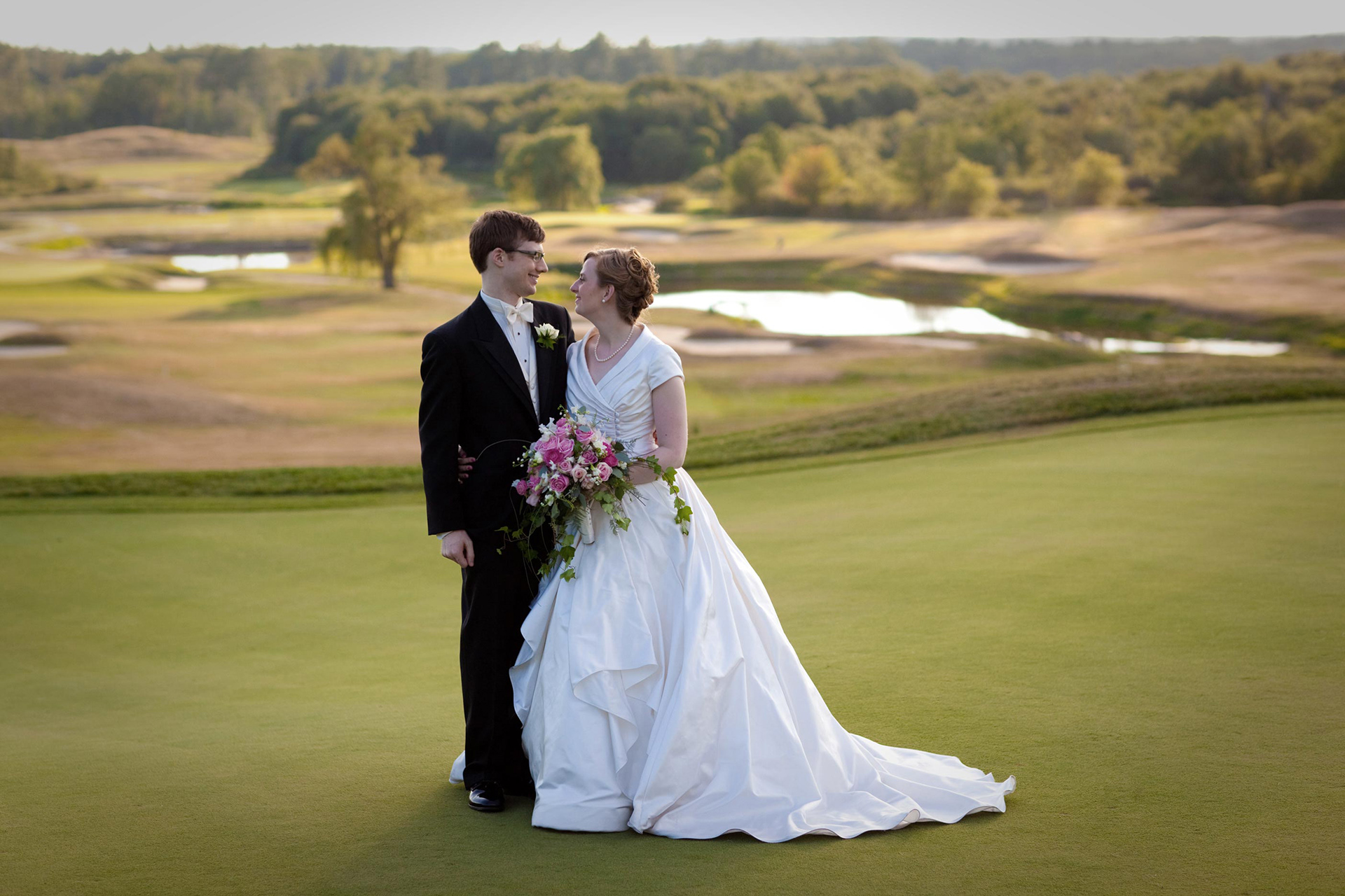 Crystal wanted something tailored but feminine. Photo credit: BKB & Co.