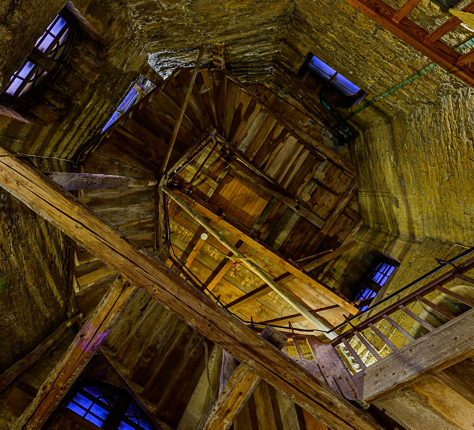 Bell tower stairs Goslar