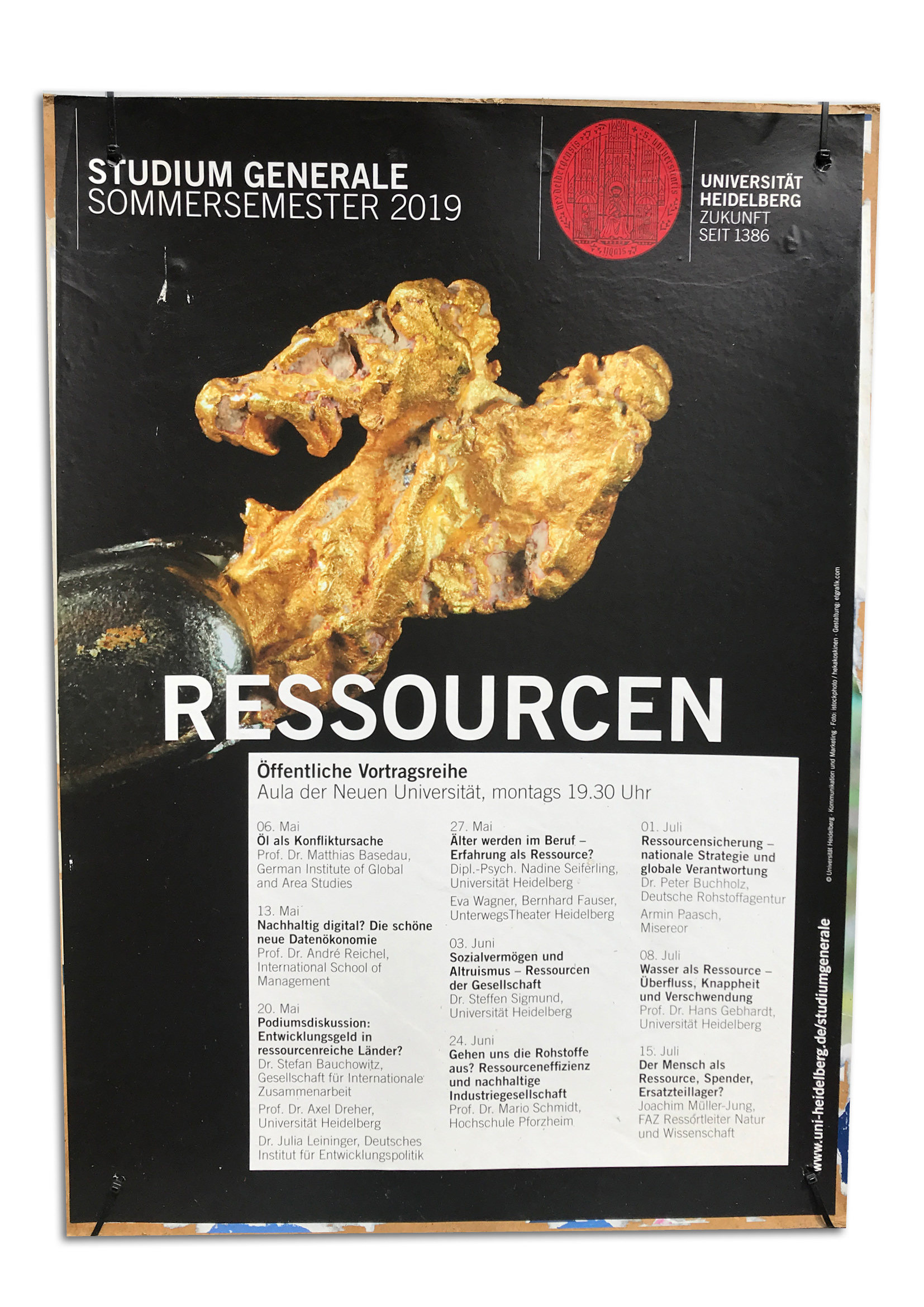 Poster Studium Generale – Ressourcen – Universität Heidelberg