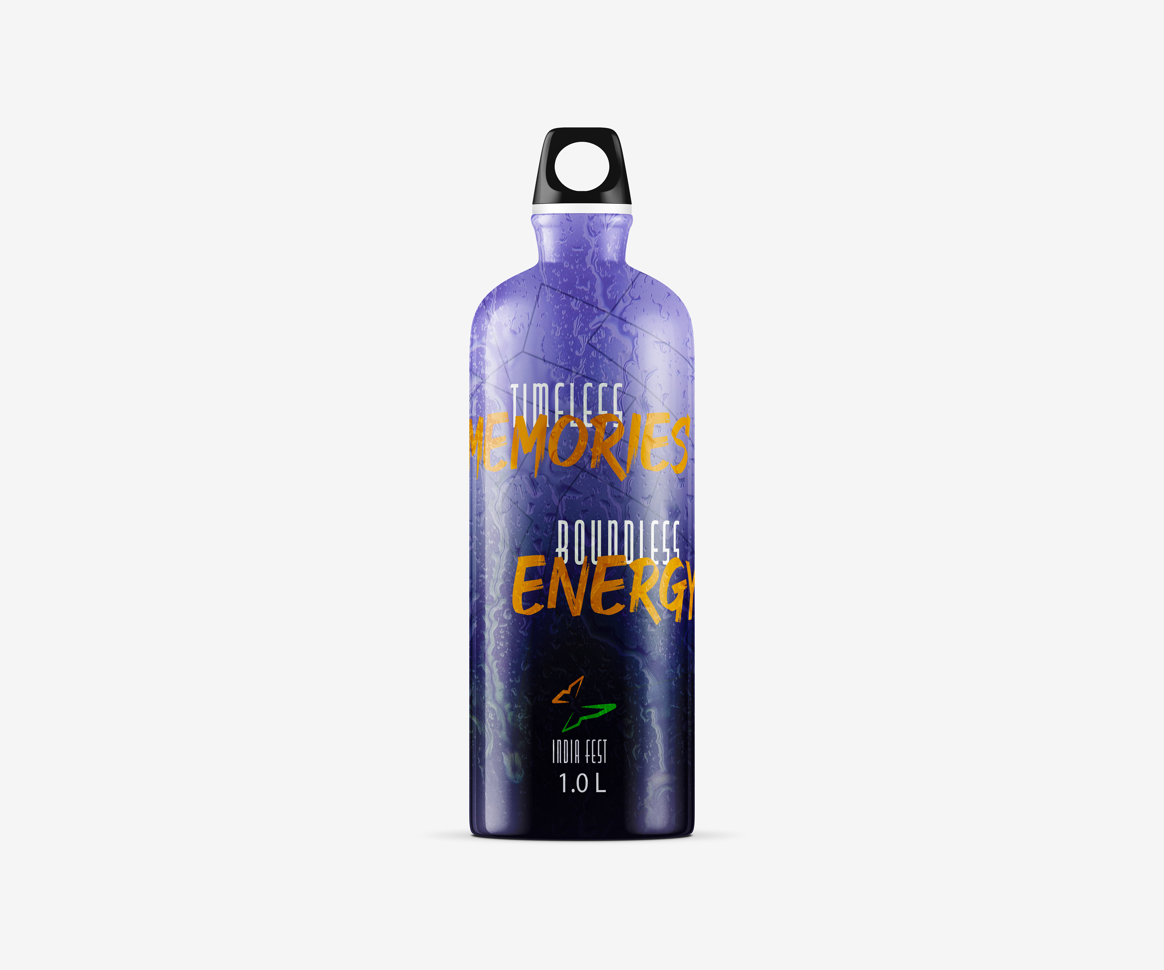 Water Bottle Mockup