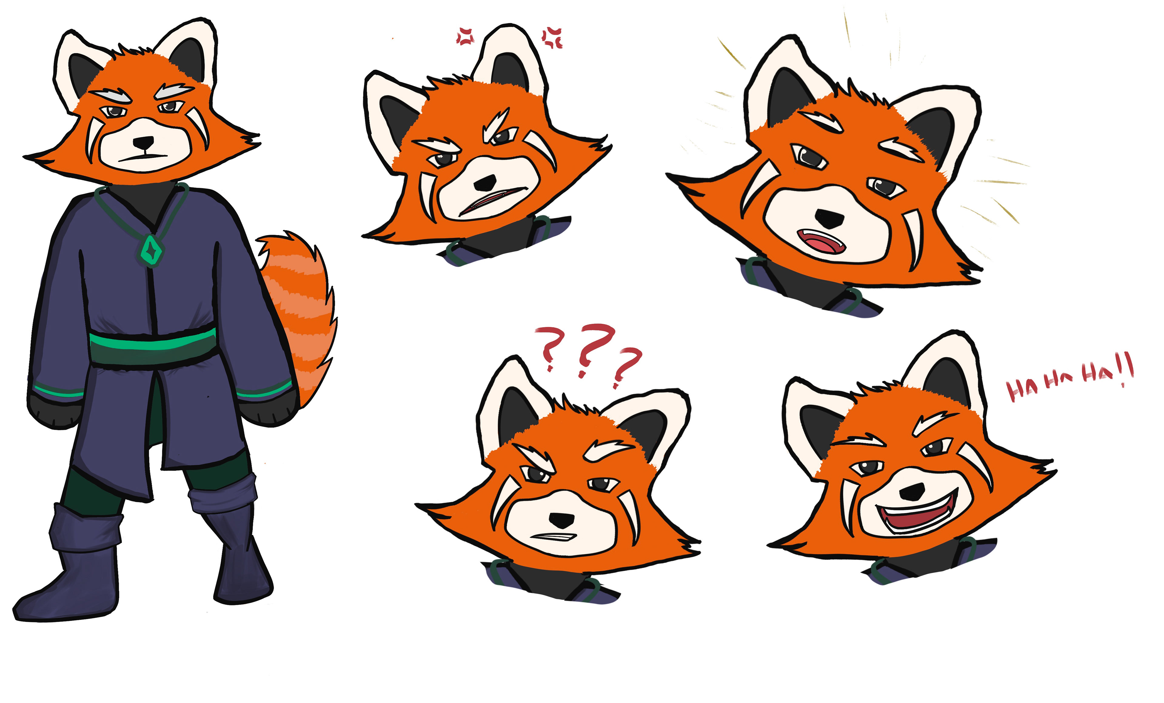 First Iteration of Character Sheet + Expressions
