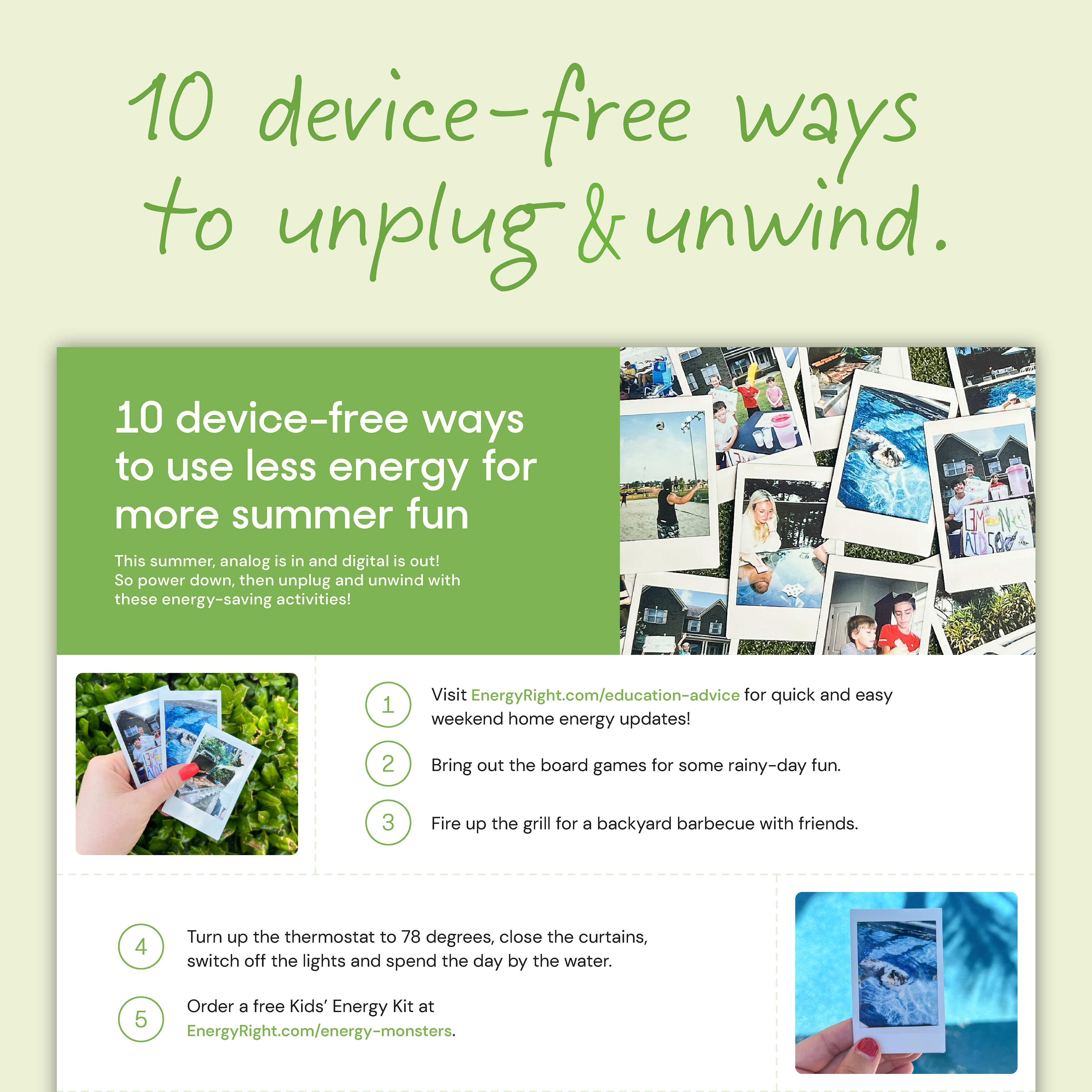 Social post promoting the downloadable one-pager.