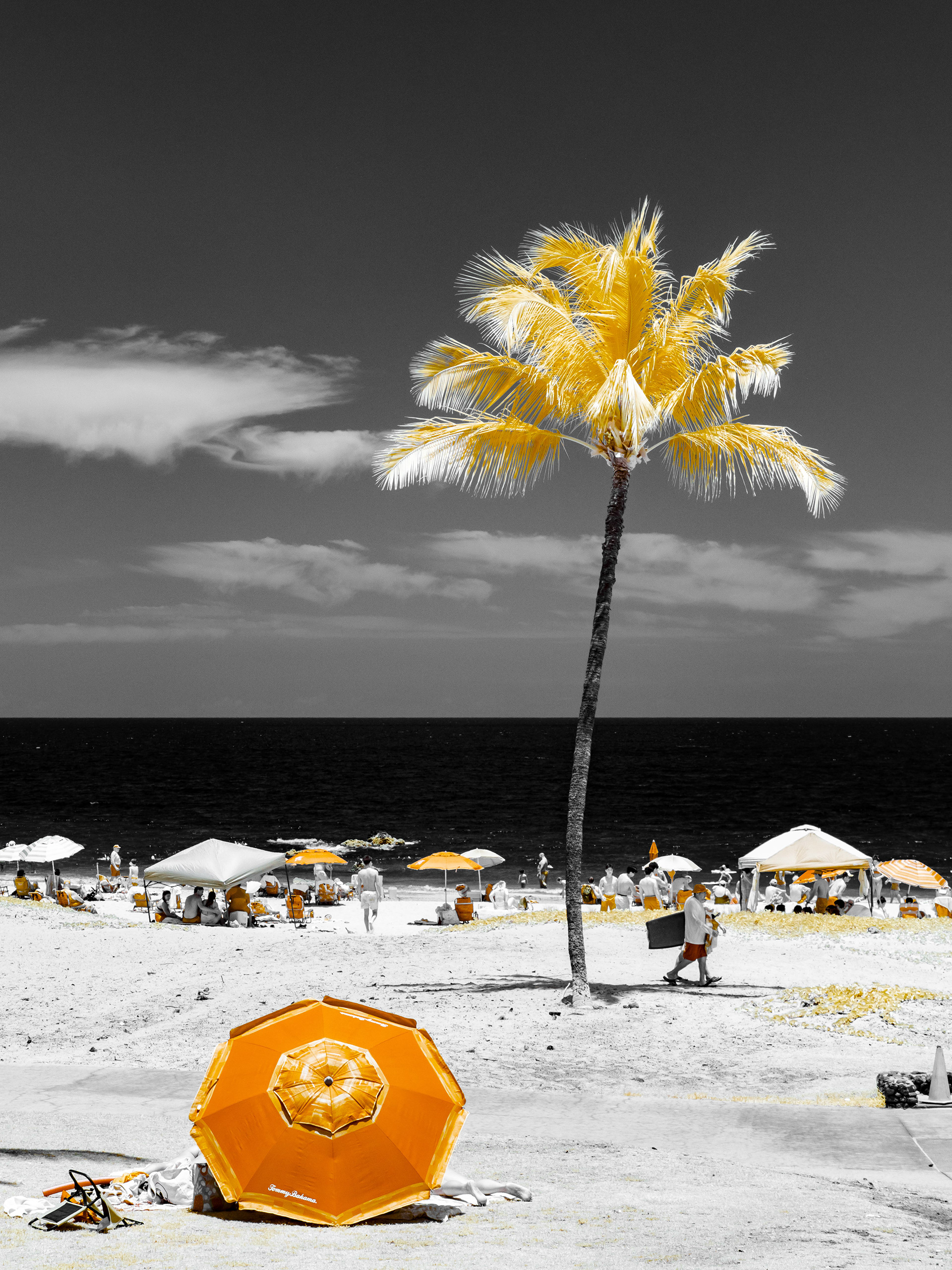 Near Captain Cook. 590nm infrared.