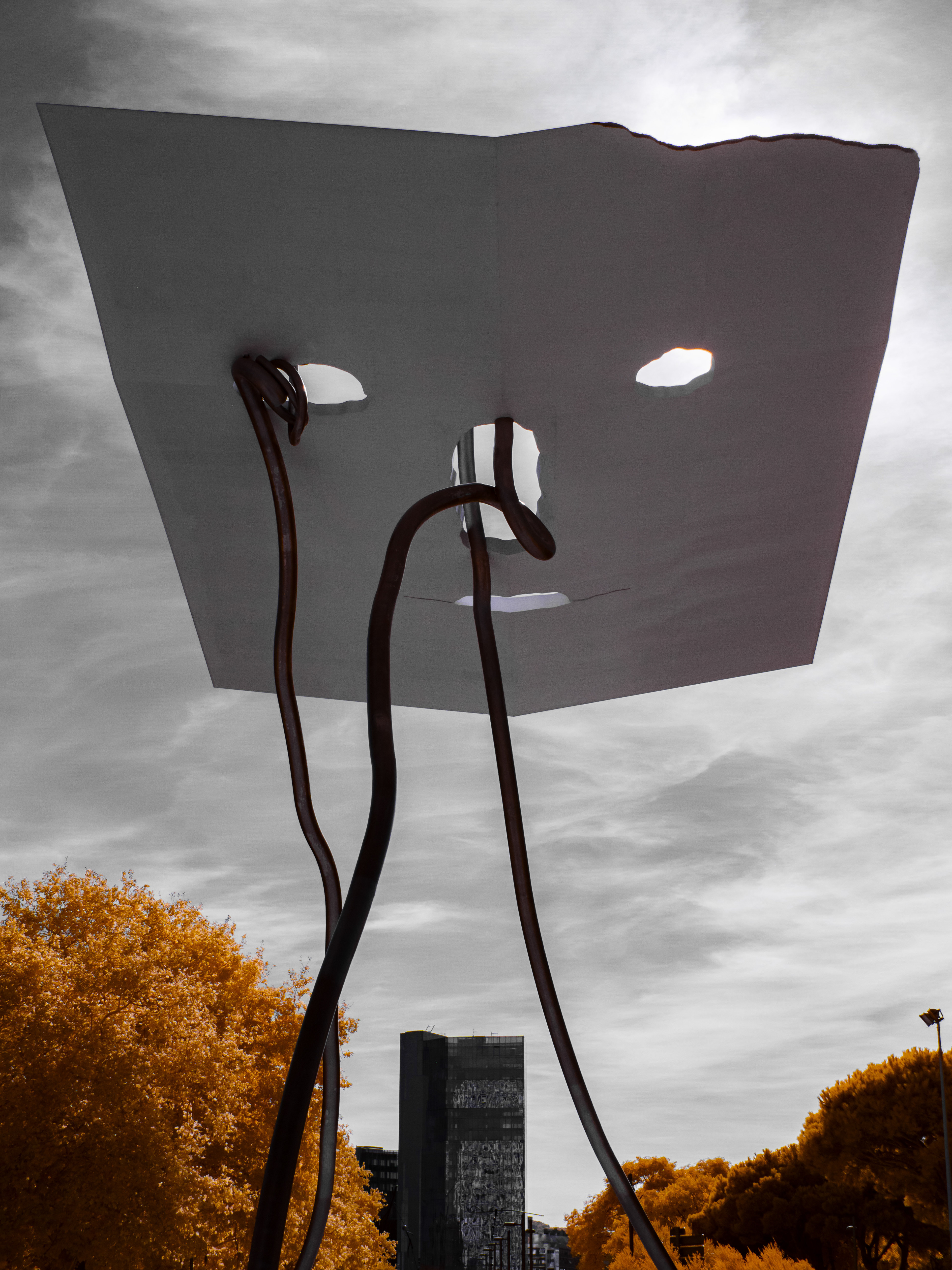 Barcelona. 590nm infrared.