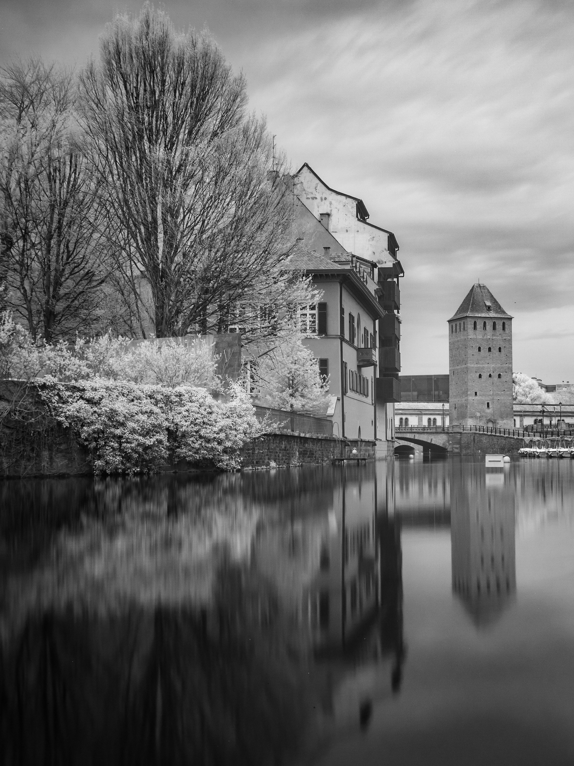 Strasbourg. 830nm infrared.