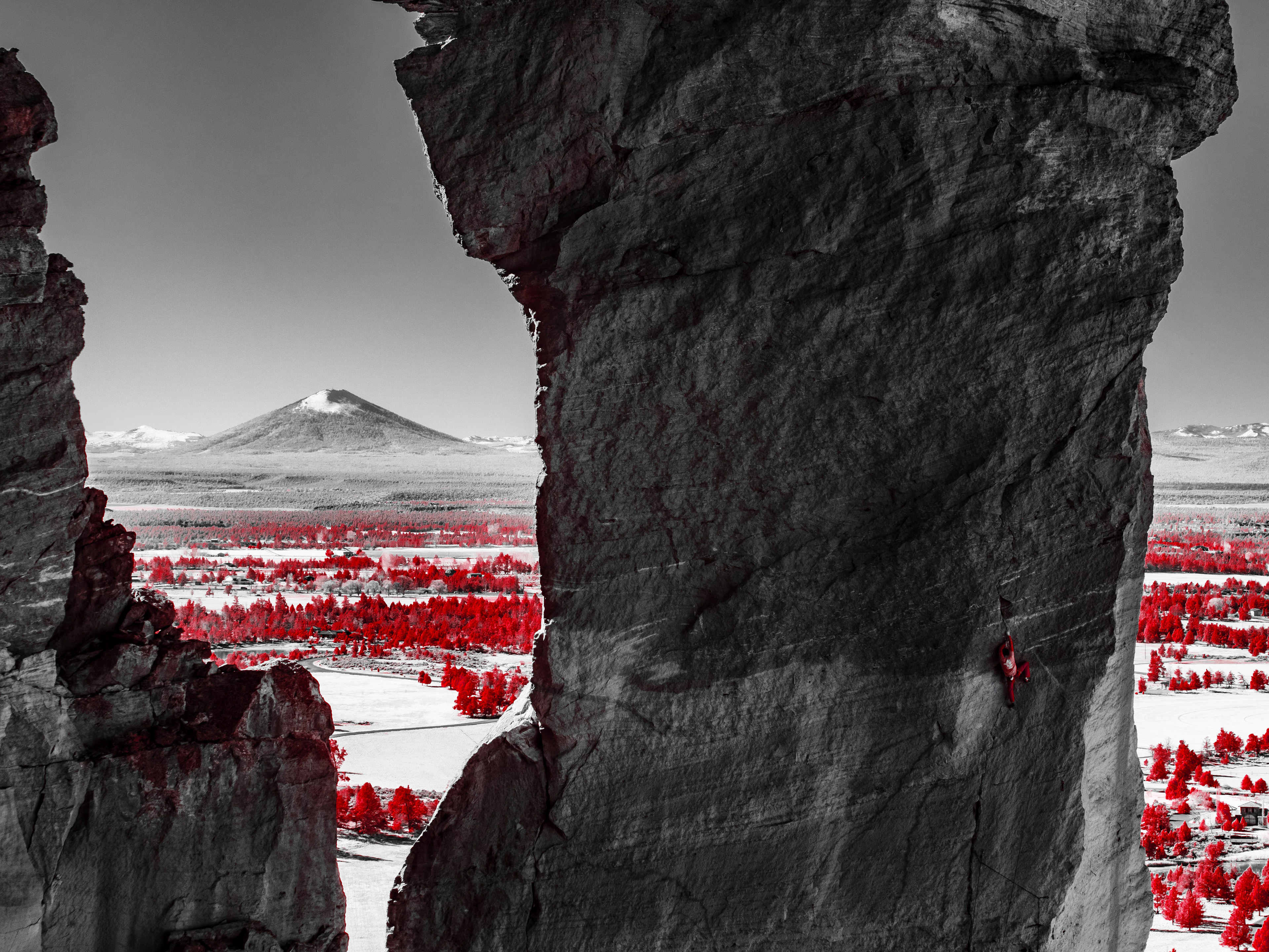 Smith Rock State Park. 590nm infrared.