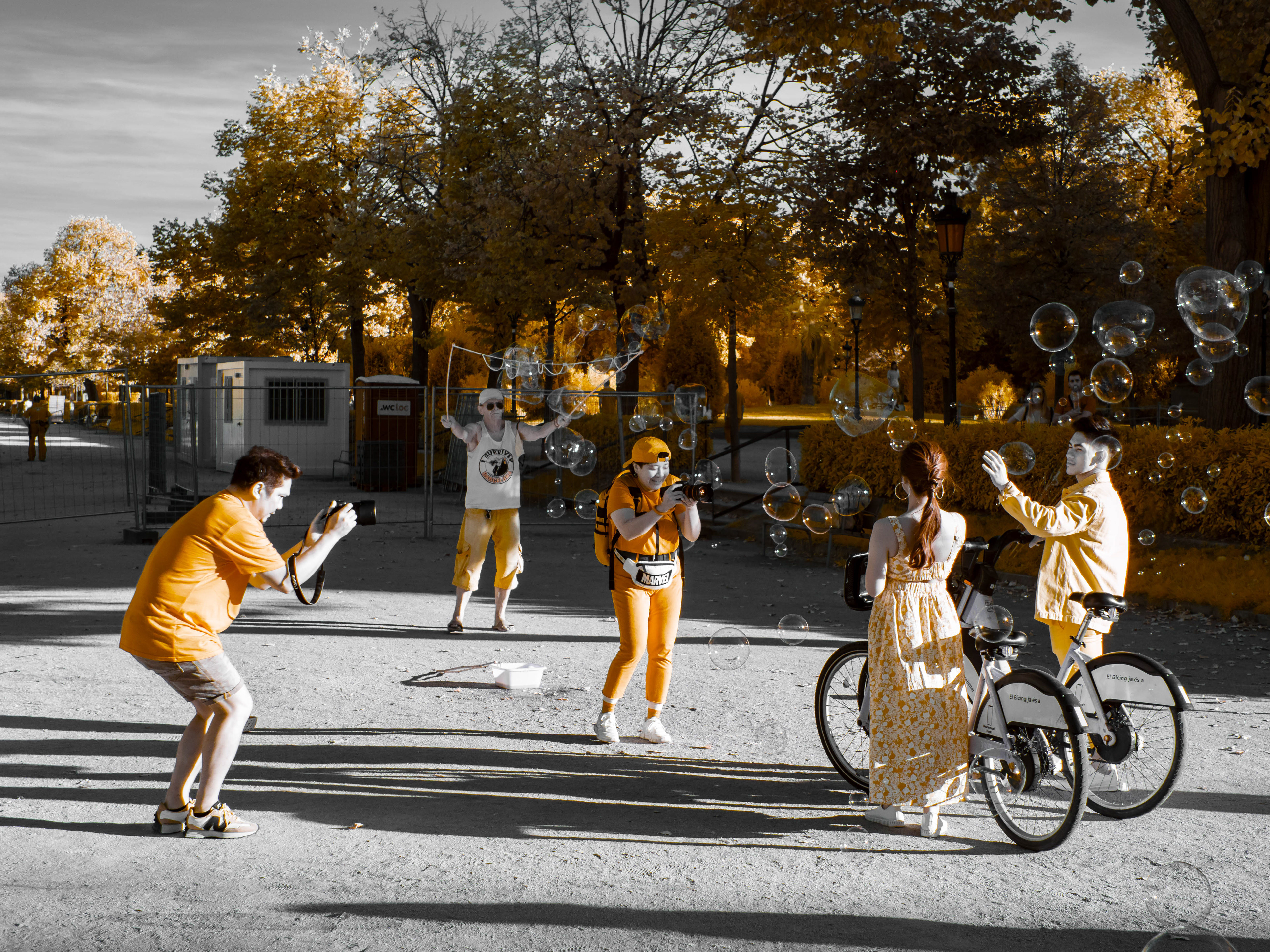 Barcelona. 590nm infrared.
