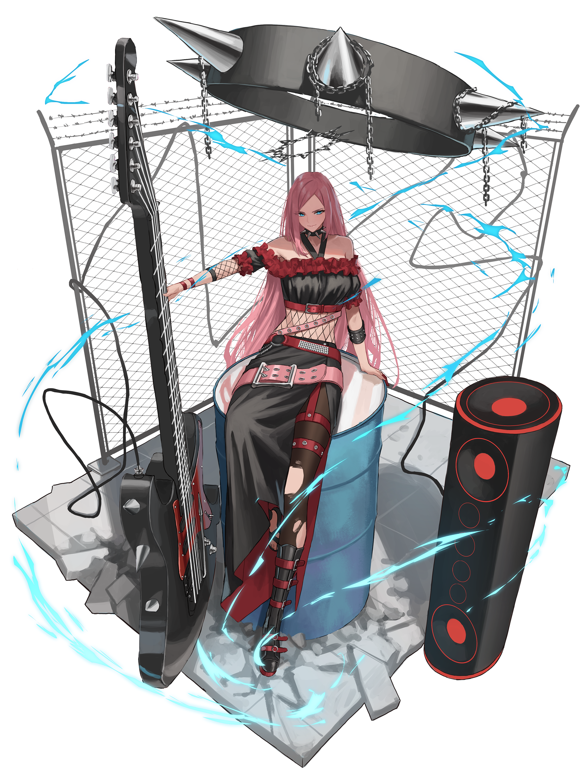 Goddess Defense 「パンク×女神」イラスト
