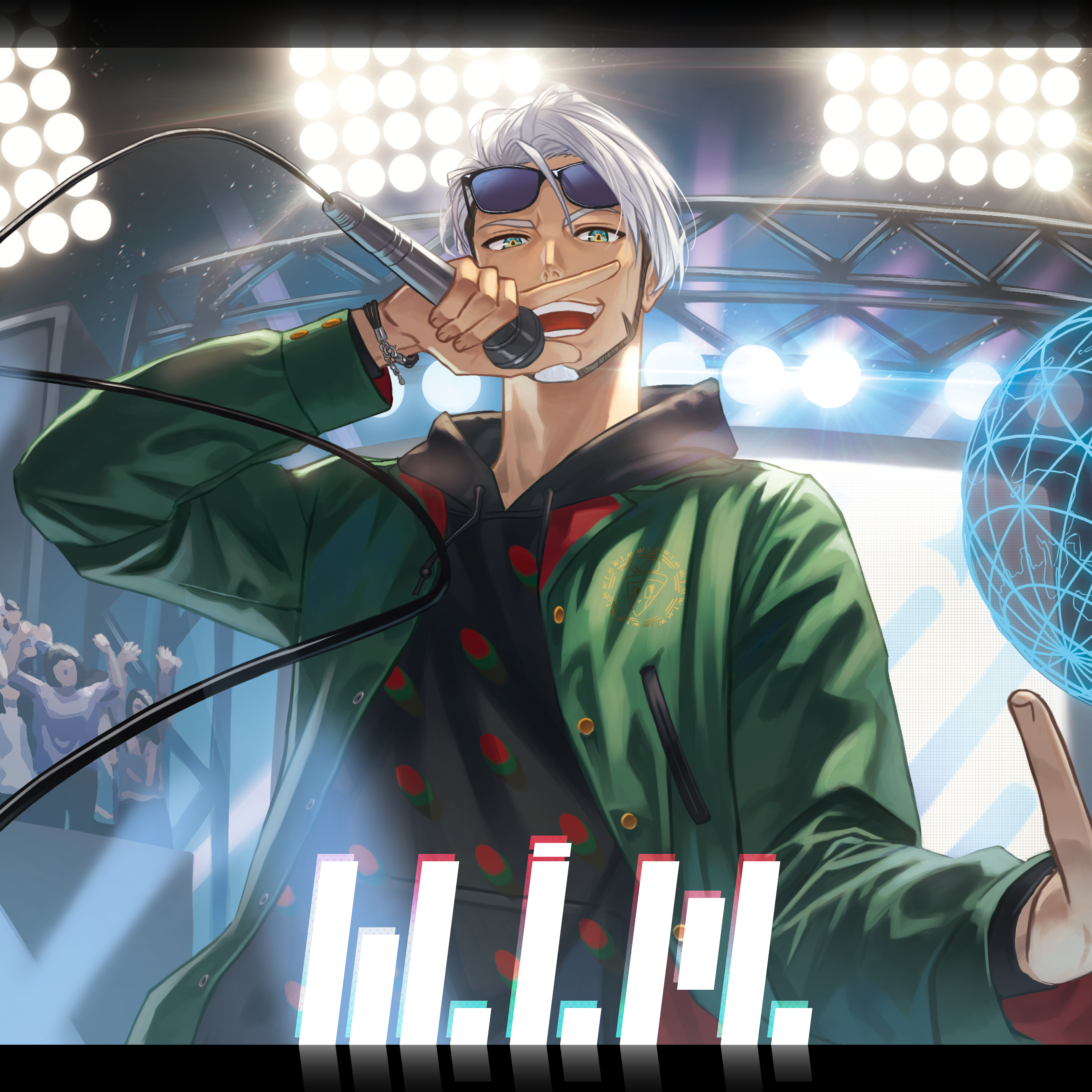 ホロスターズ「アルランディス」オリジナル曲「W.I.M.」用イラスト