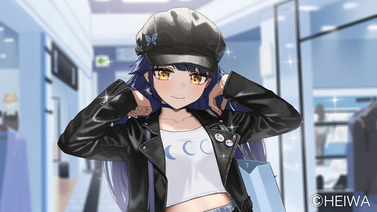 「霧島ルナ-マーブル恋模様」MVイラスト