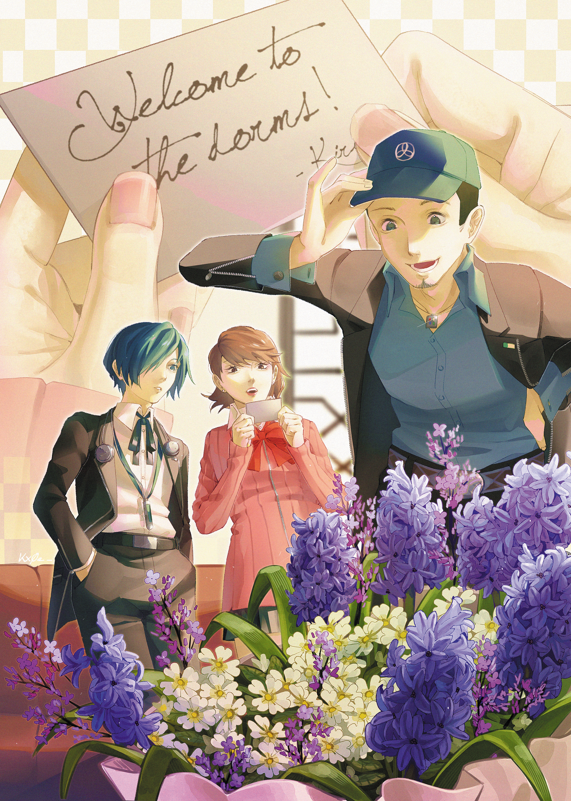 MEMENTO : Persona 3 Flower Zine - Guest Page Artist - 2024