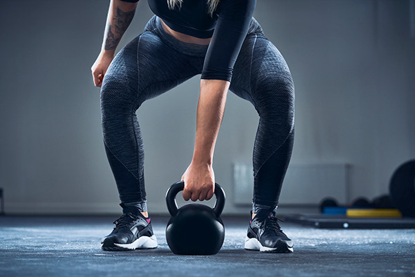 Digitally reshaped kettlebell