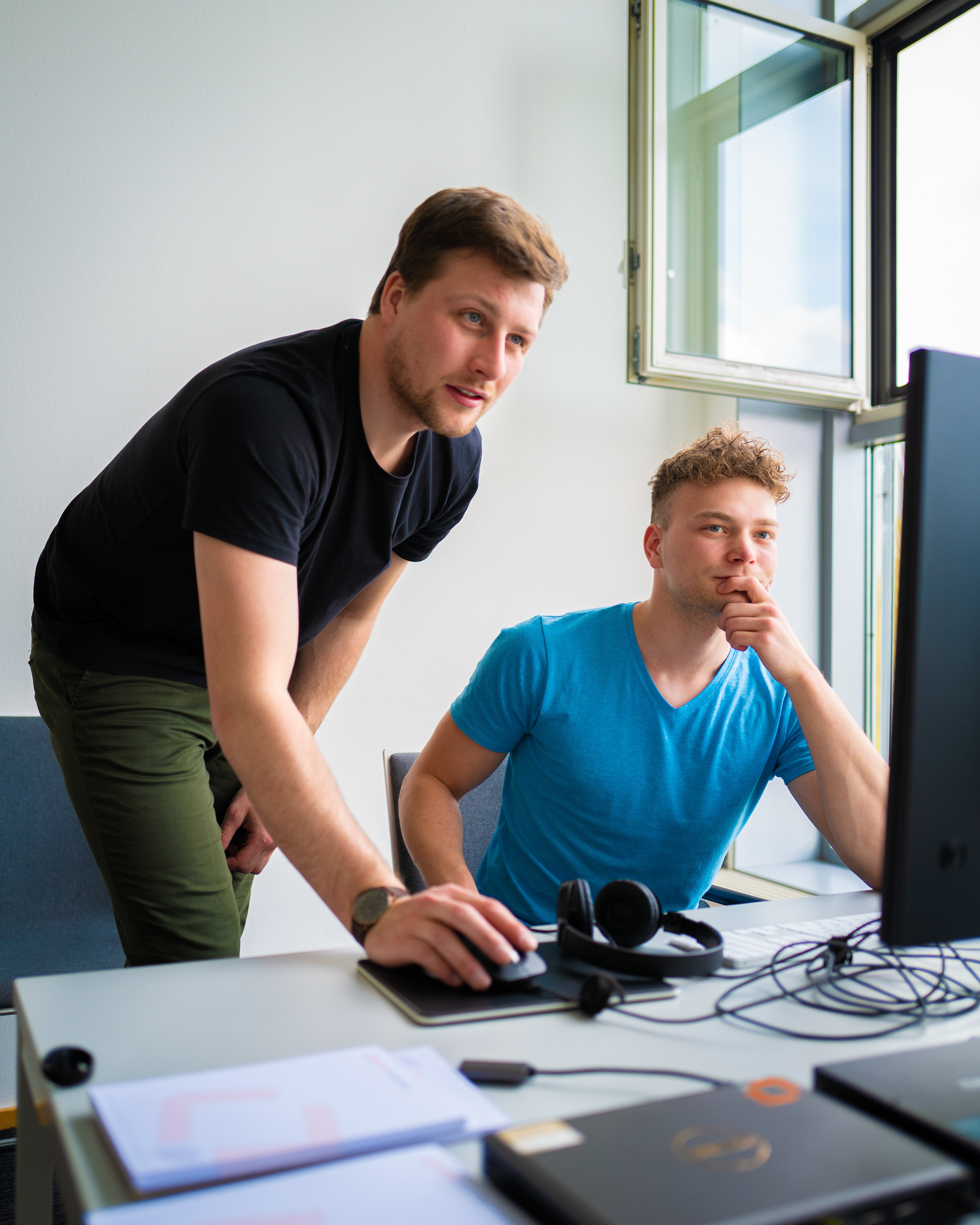 Teamwork ist bei jeder Videoproduktion wichtig und richtig.