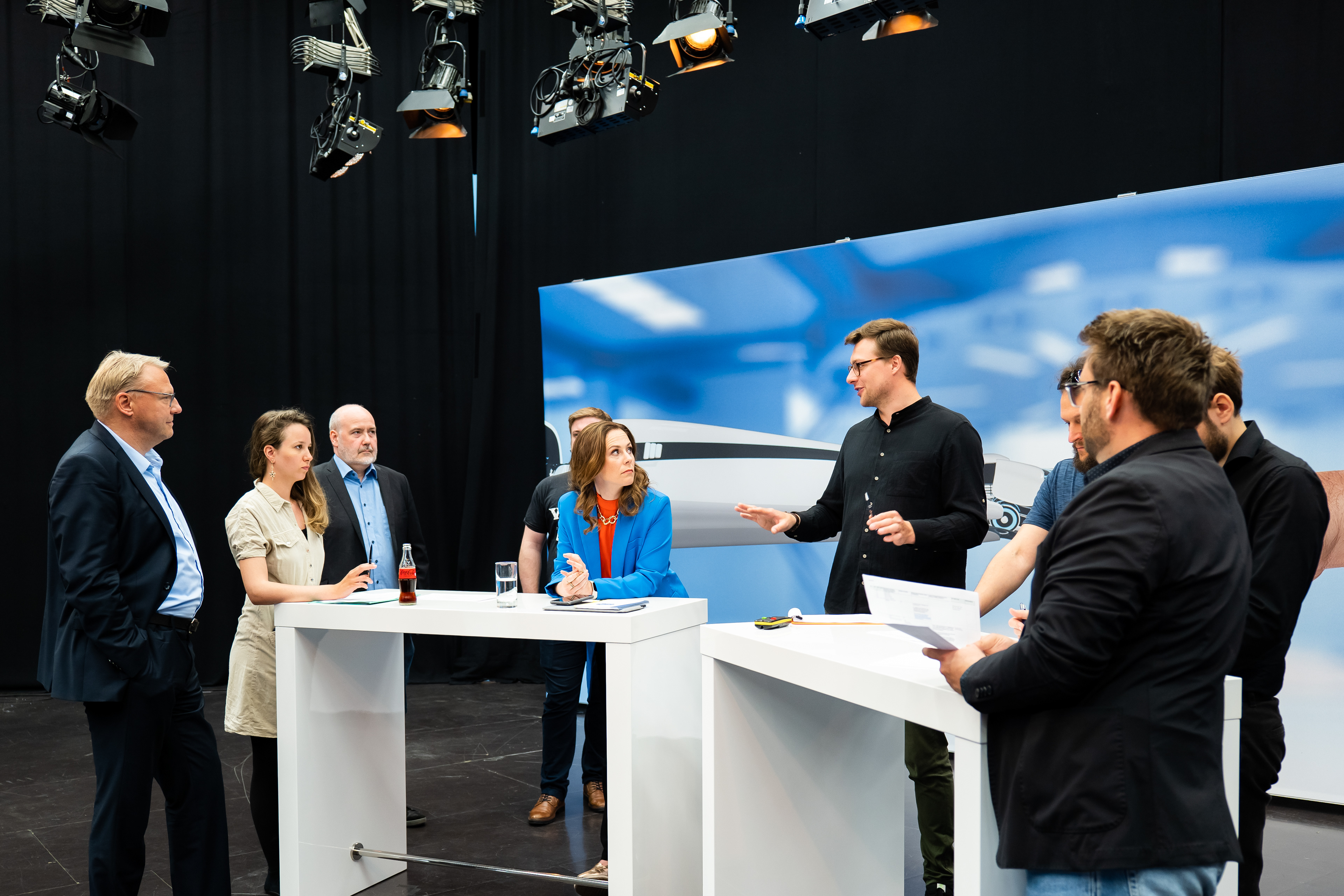 Für eine gute Show müssen alle Beteiligten wissen was ab geht.