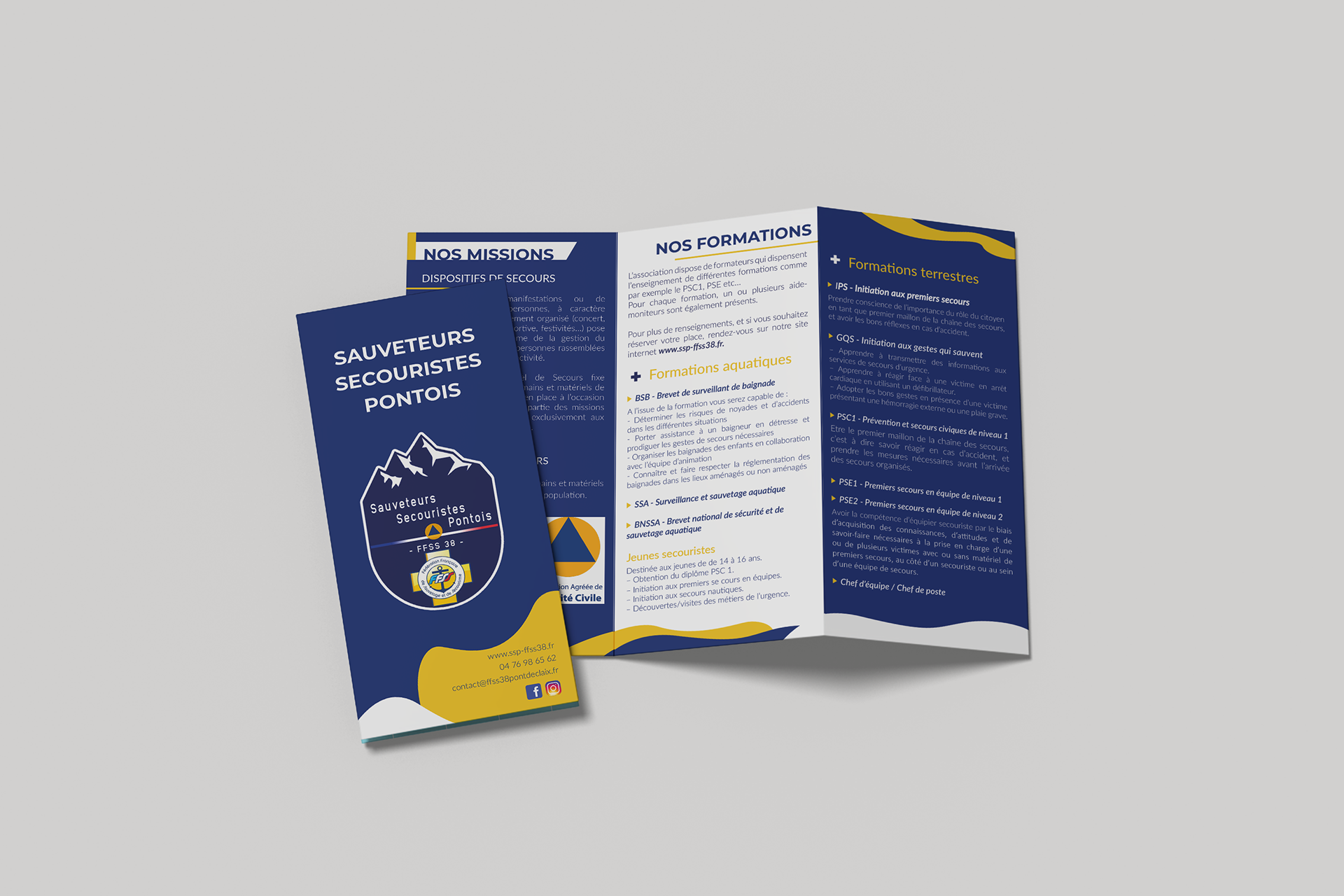 Flyer de présentation