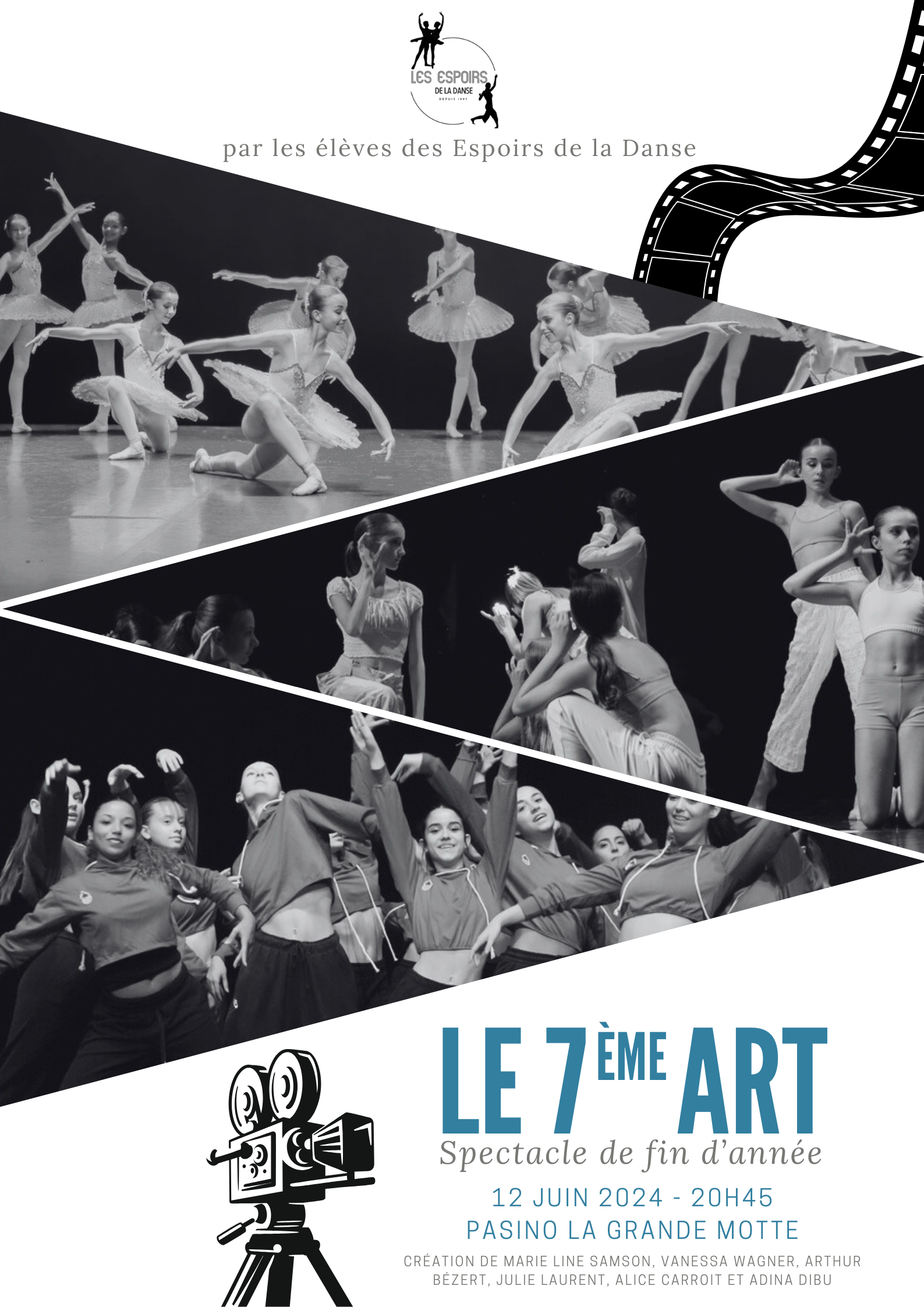 Affiche spectacle de danse