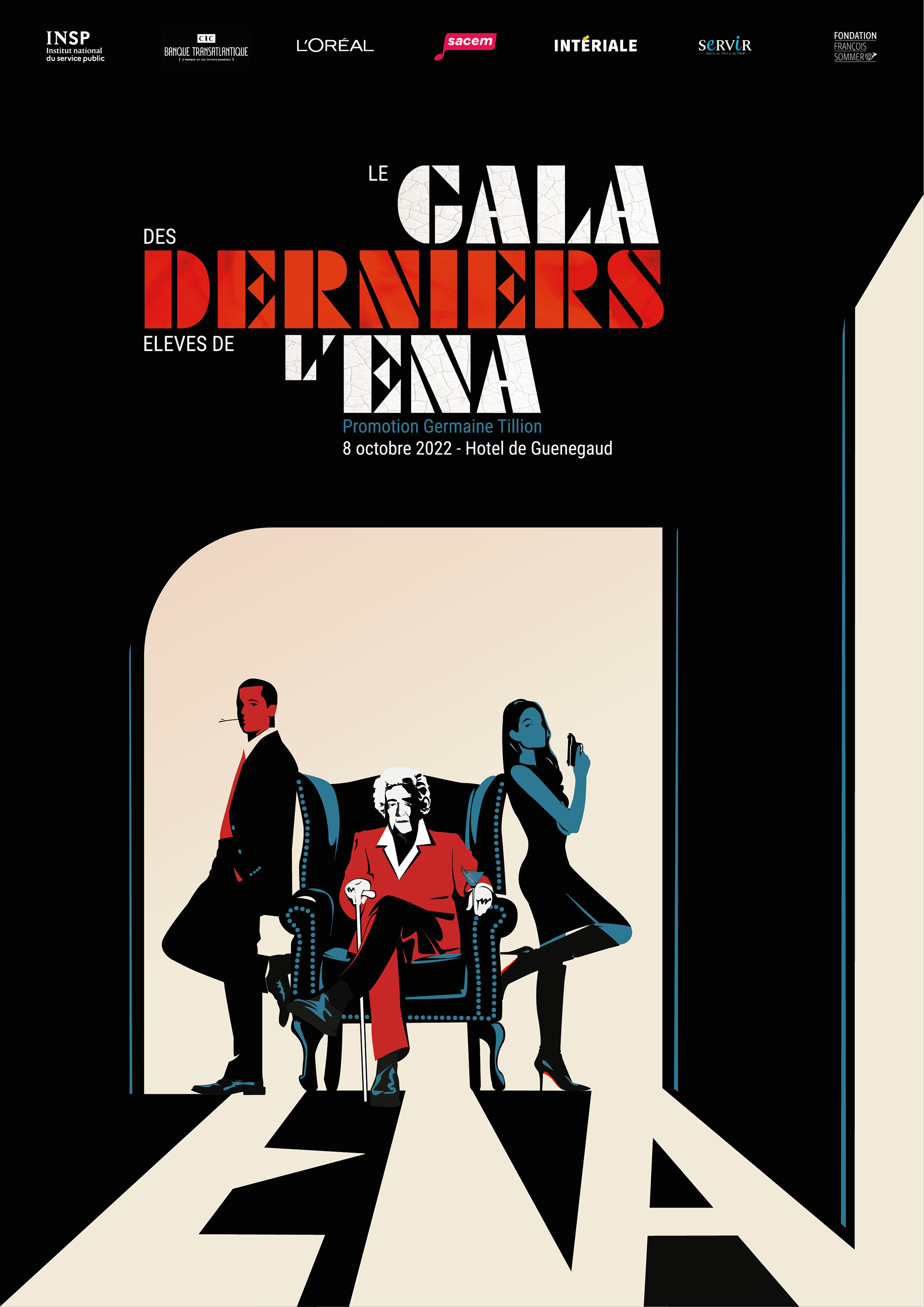 Ecole Nationale d'Administration (ENA​​​​​​​) Institut National du Service Public (INSP) - Poster