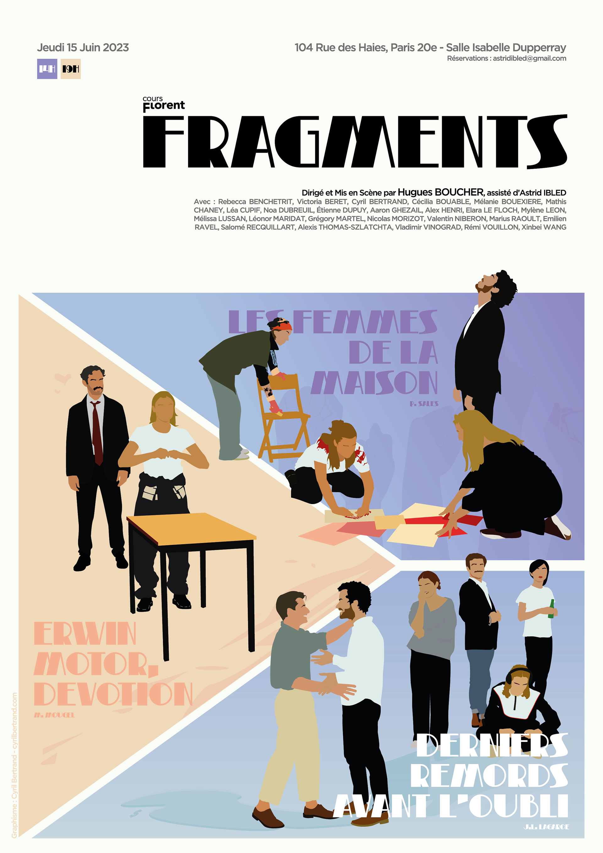 Cours Florent - Poster