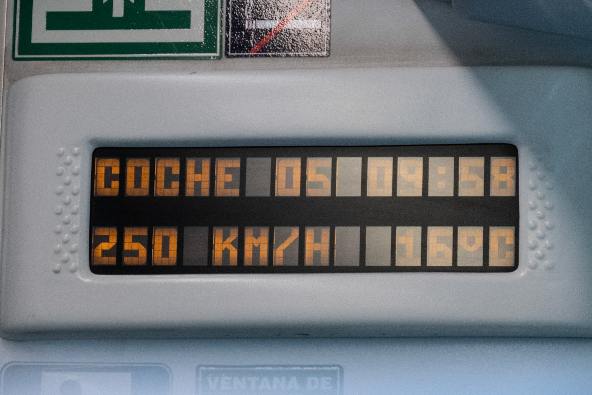 hoge speed train to Zamora