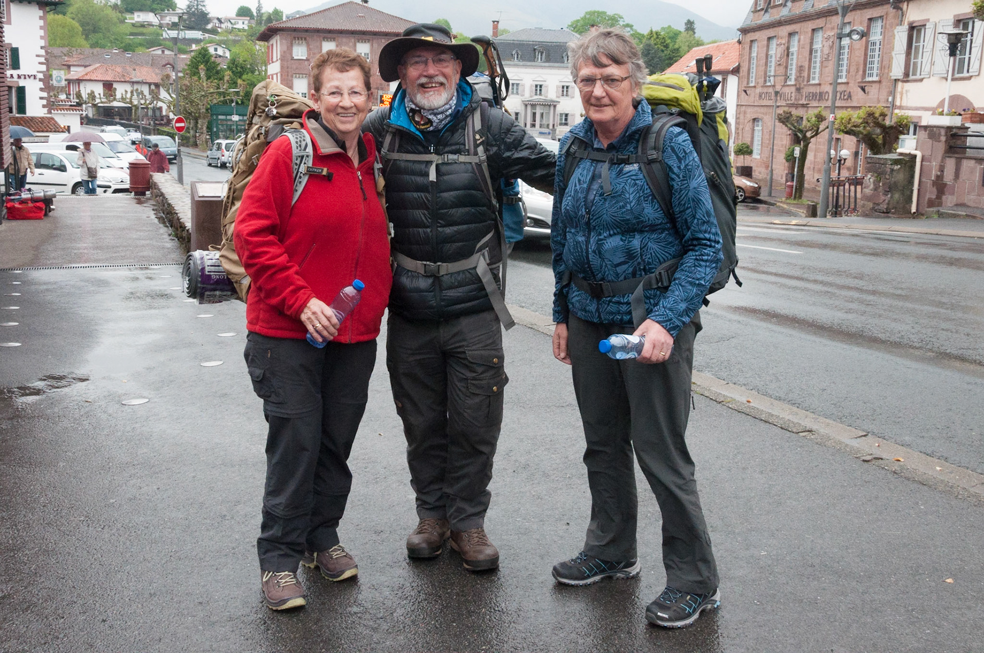 members from the Dutch walking club