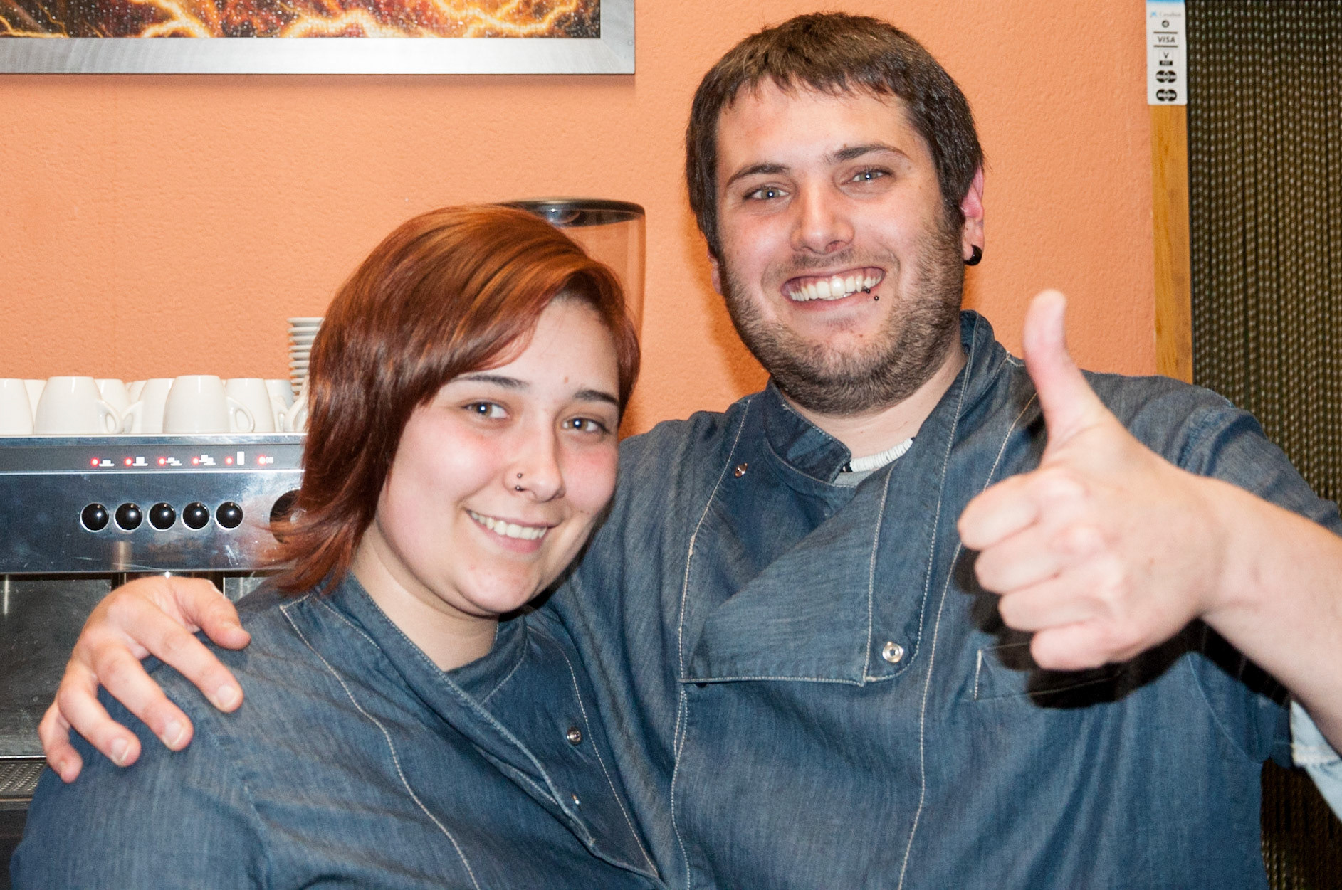 the owners of the albergue