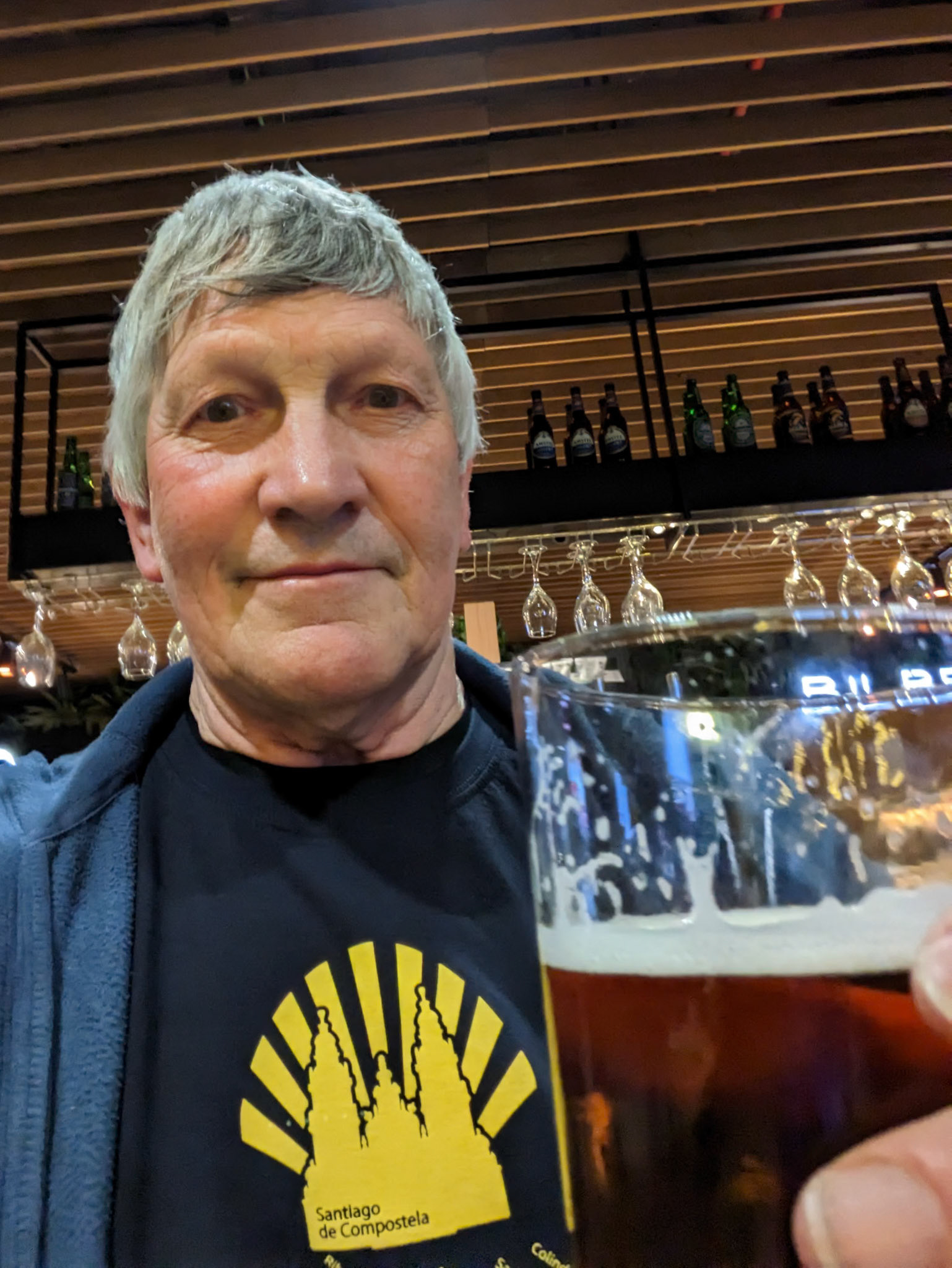 eerste Spaanse biertje