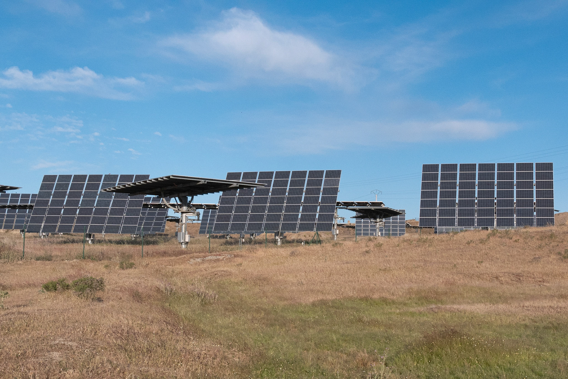 big solar installation