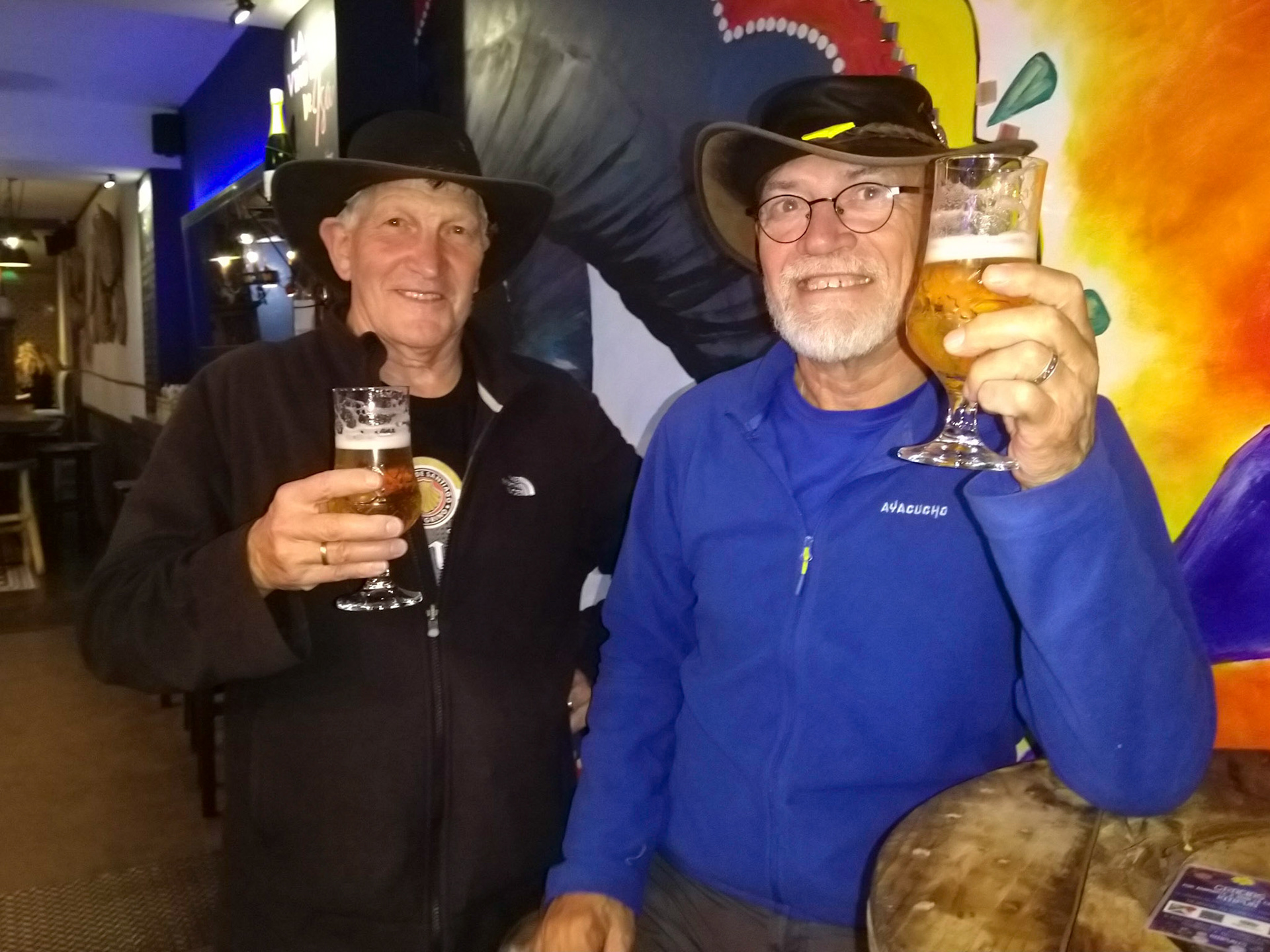Our first Spanish beer