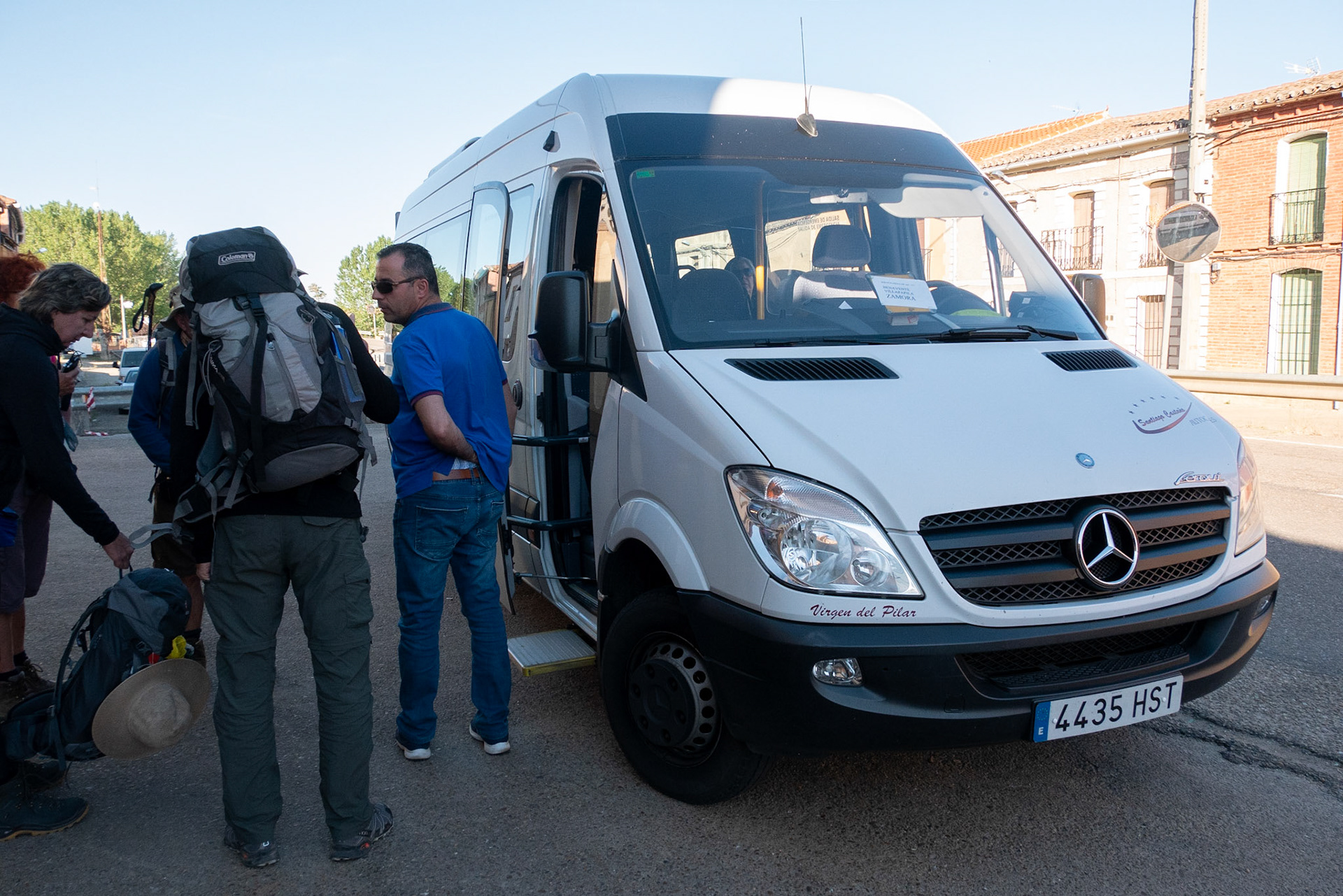 the bus to Zamora