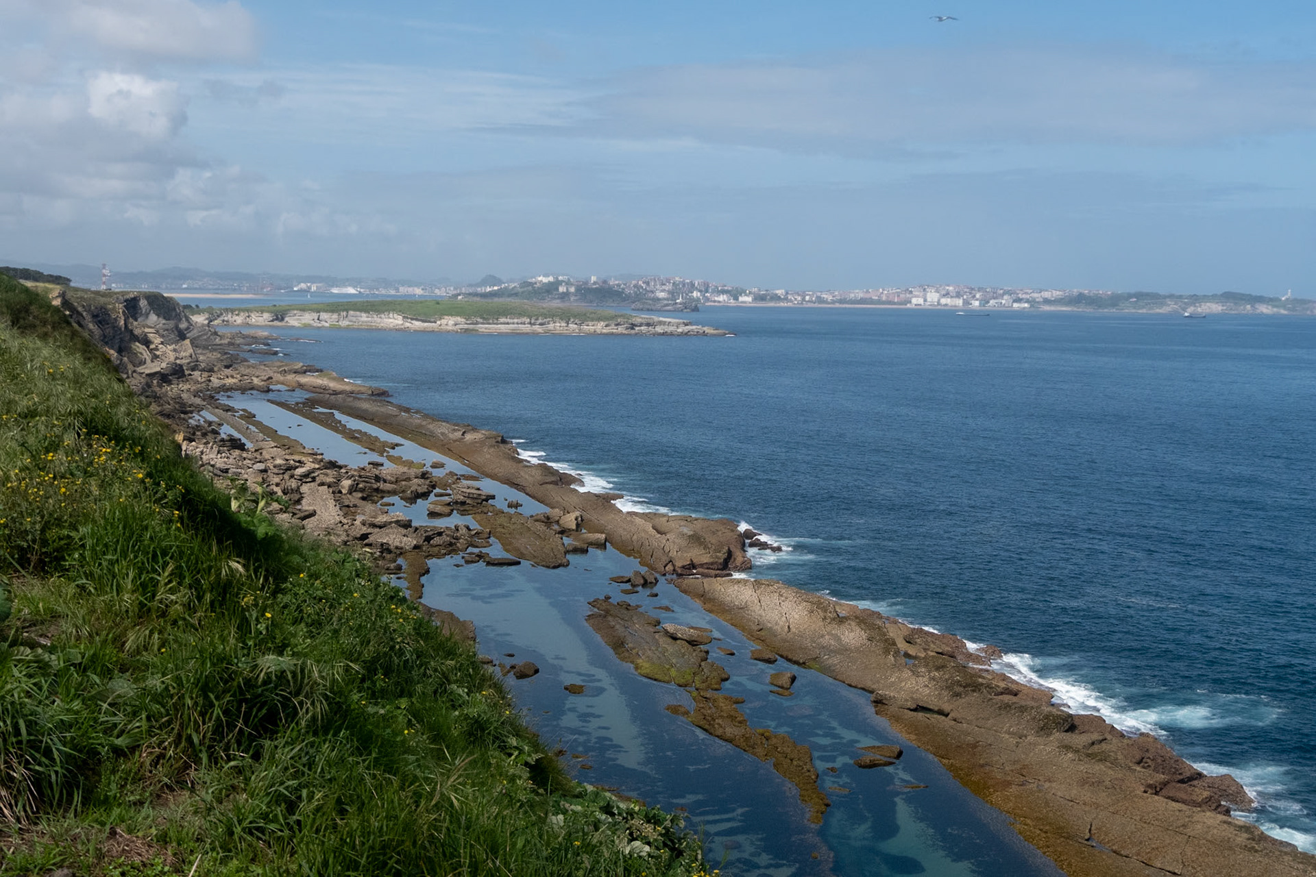 in de verte Santander