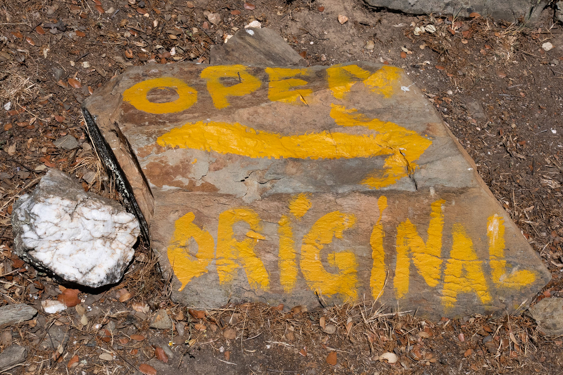 we take the original route