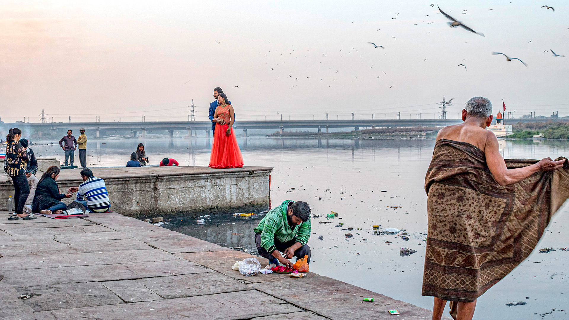 Yamuna Ghat, New Delhi, 2018