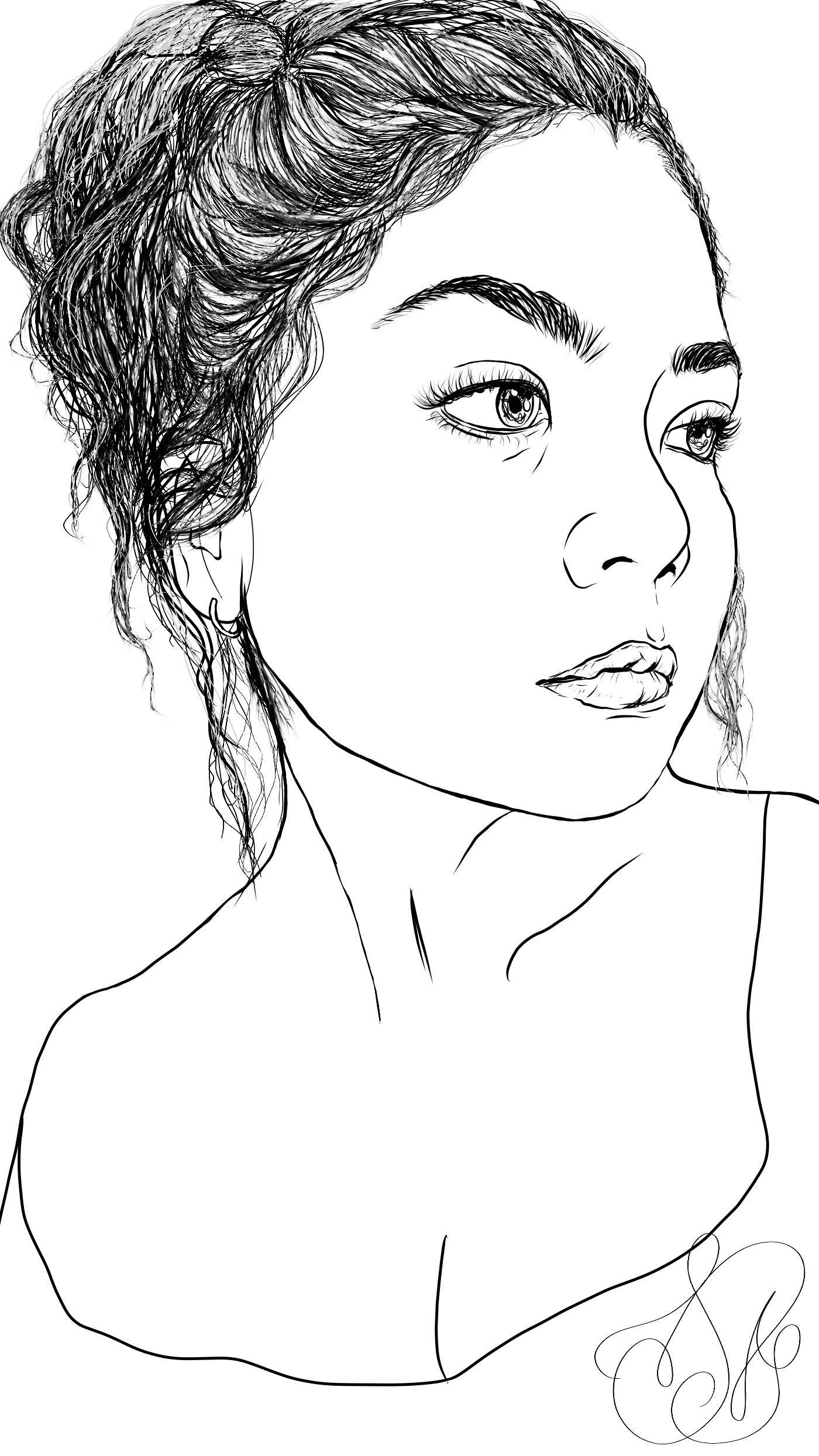 self/bw/Photoshop/Procreate/2021