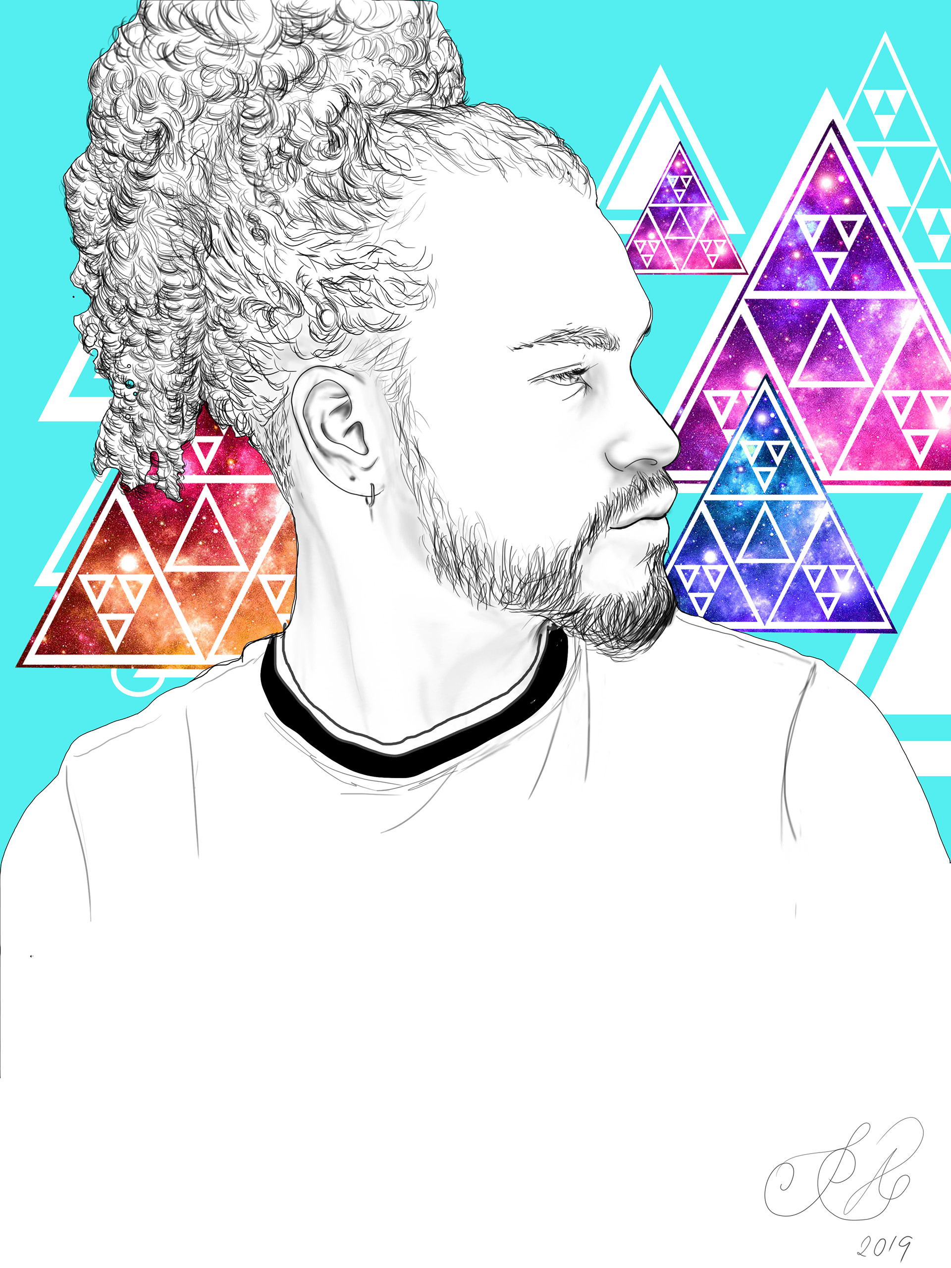 Photoshop/Bamboo tablet. 2019