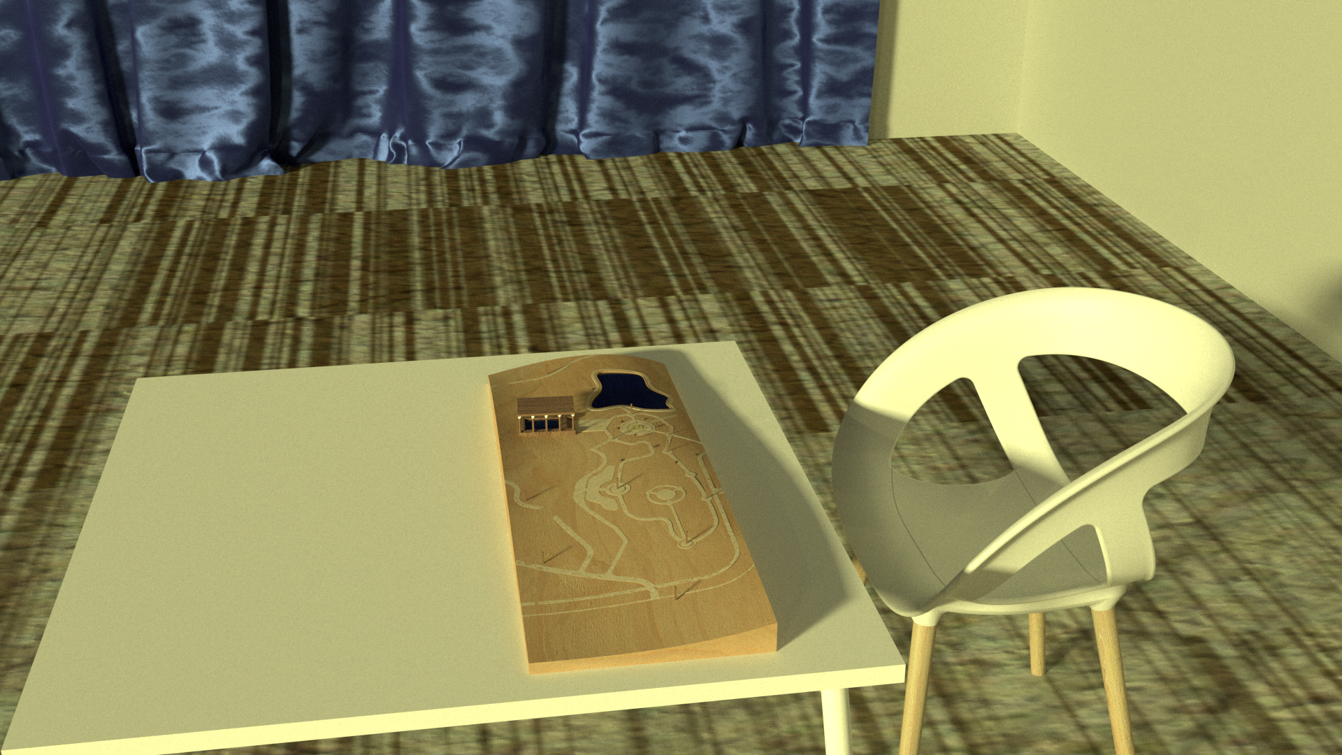 Real life model (V-Ray)